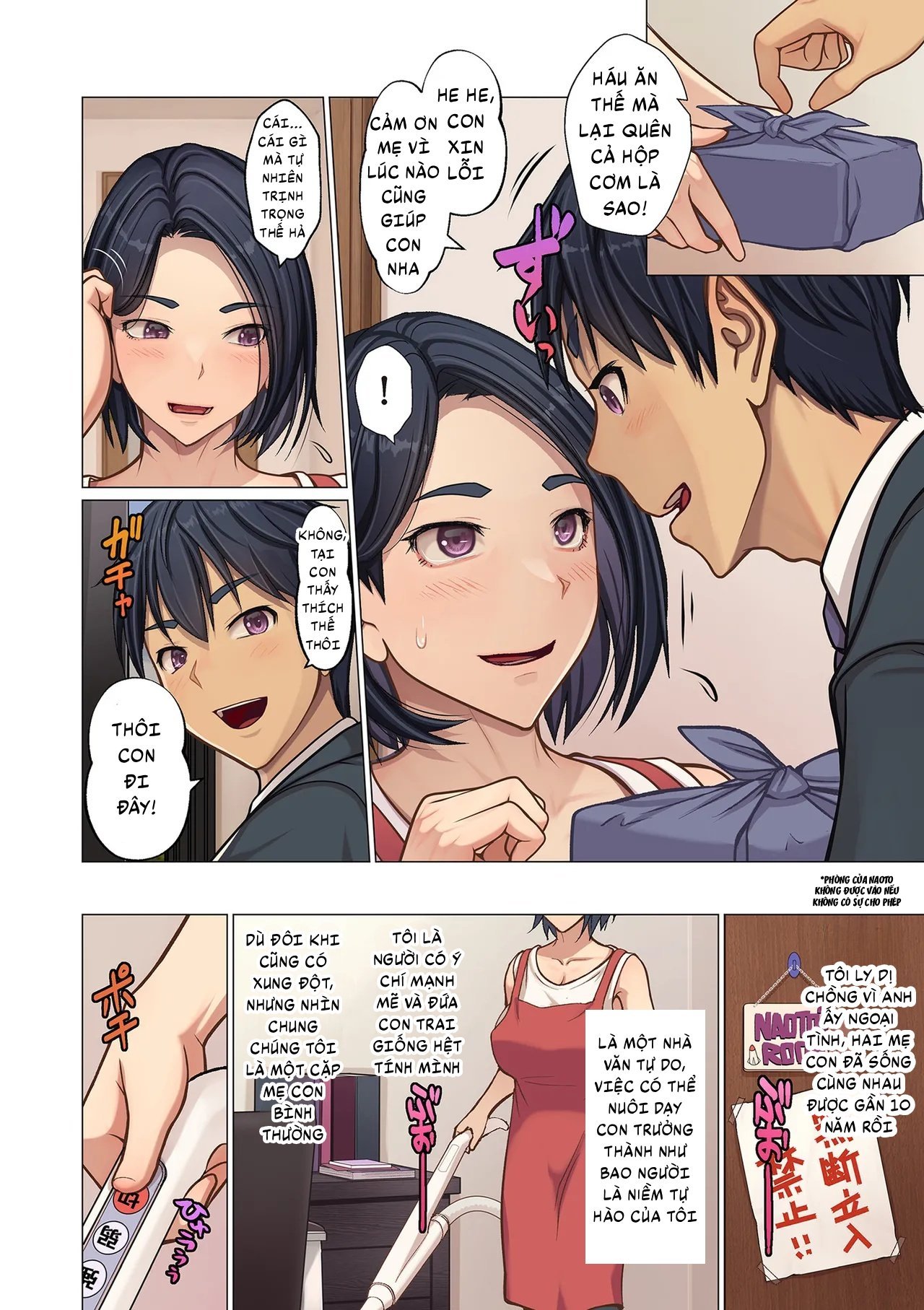 HentaiVN.net - Ảnh 3 - Musuko no Heya de - Oneshot