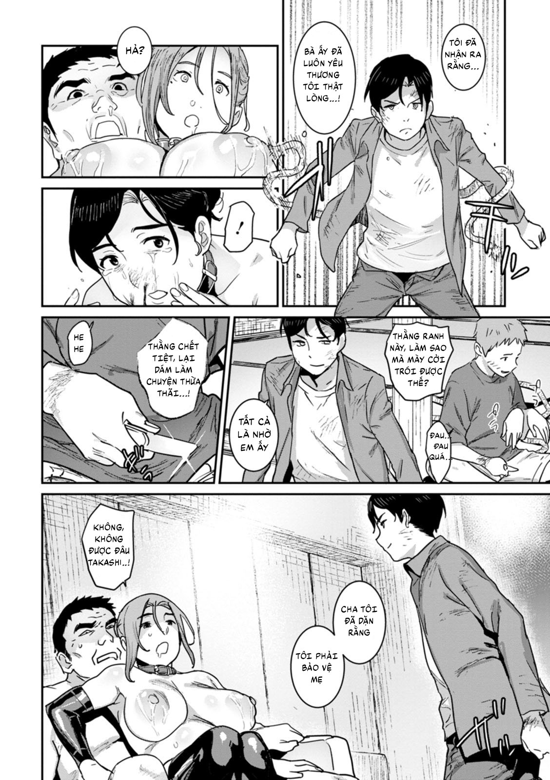 HentaiVN.net - Ảnh 17 - Rakujitsu no Haha - Ch. 6