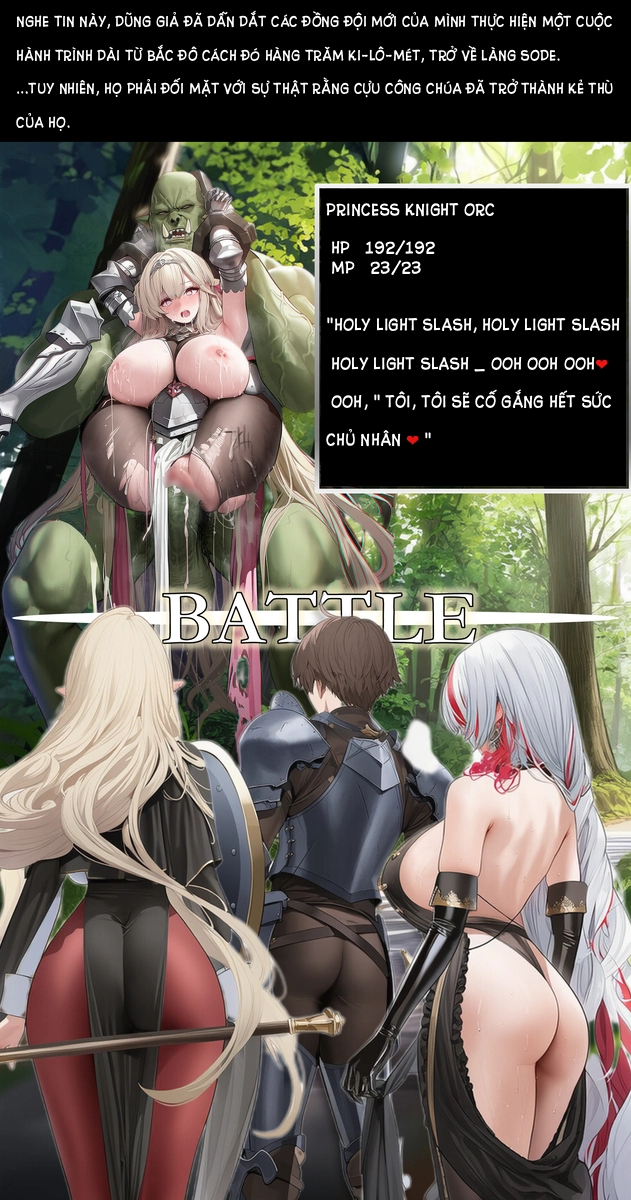 HentaiVN.net - Ảnh 17 - Tương Tính Thảo Phạt - BATTLE LOSS IF - Bandit/Orc