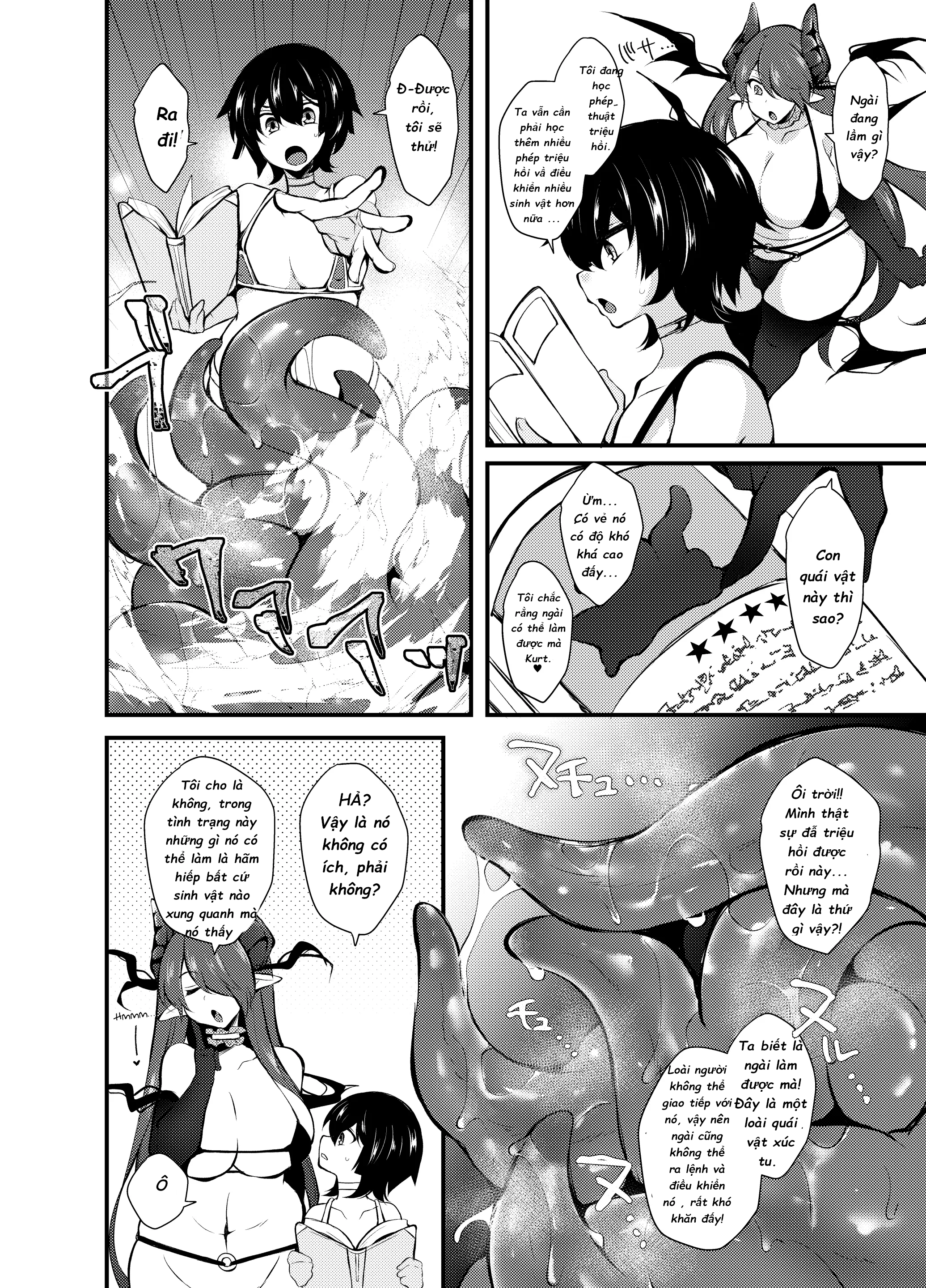 HentaiVN.net - Ảnh 13 - I, A Witch Who Got Kicked Out Of The Party, Learned Summoning Magic And Made A Contract With The Strongest Succubus - oneshot