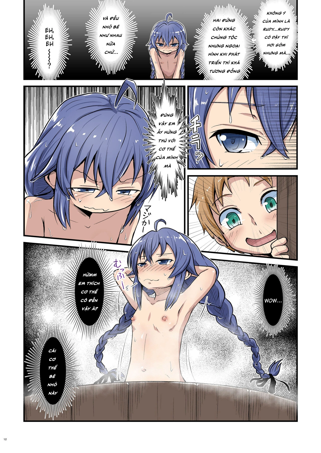 HentaiVN.net - Ảnh 11 - Mushoku(blue!) - Oneshot này má