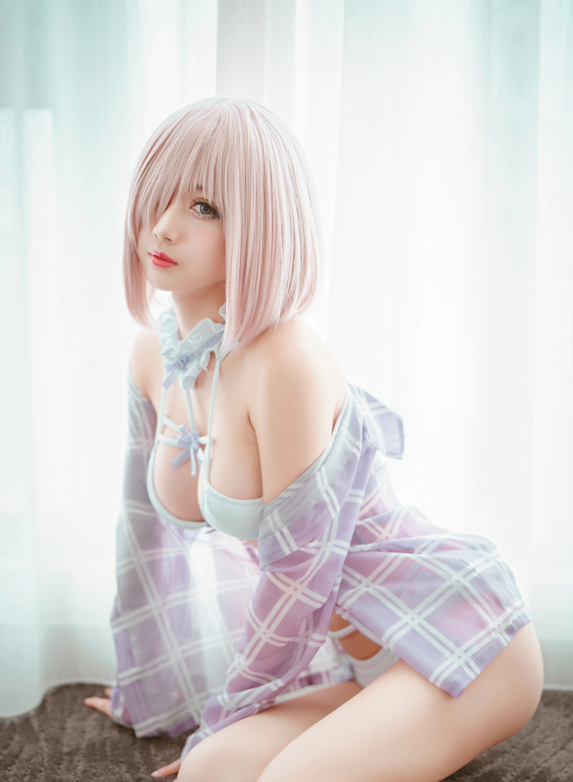 HentaiVN.net - Ảnh 24 - Mash phiên bản đồ bơi (Fate/Grand Order) - 13 ảnh