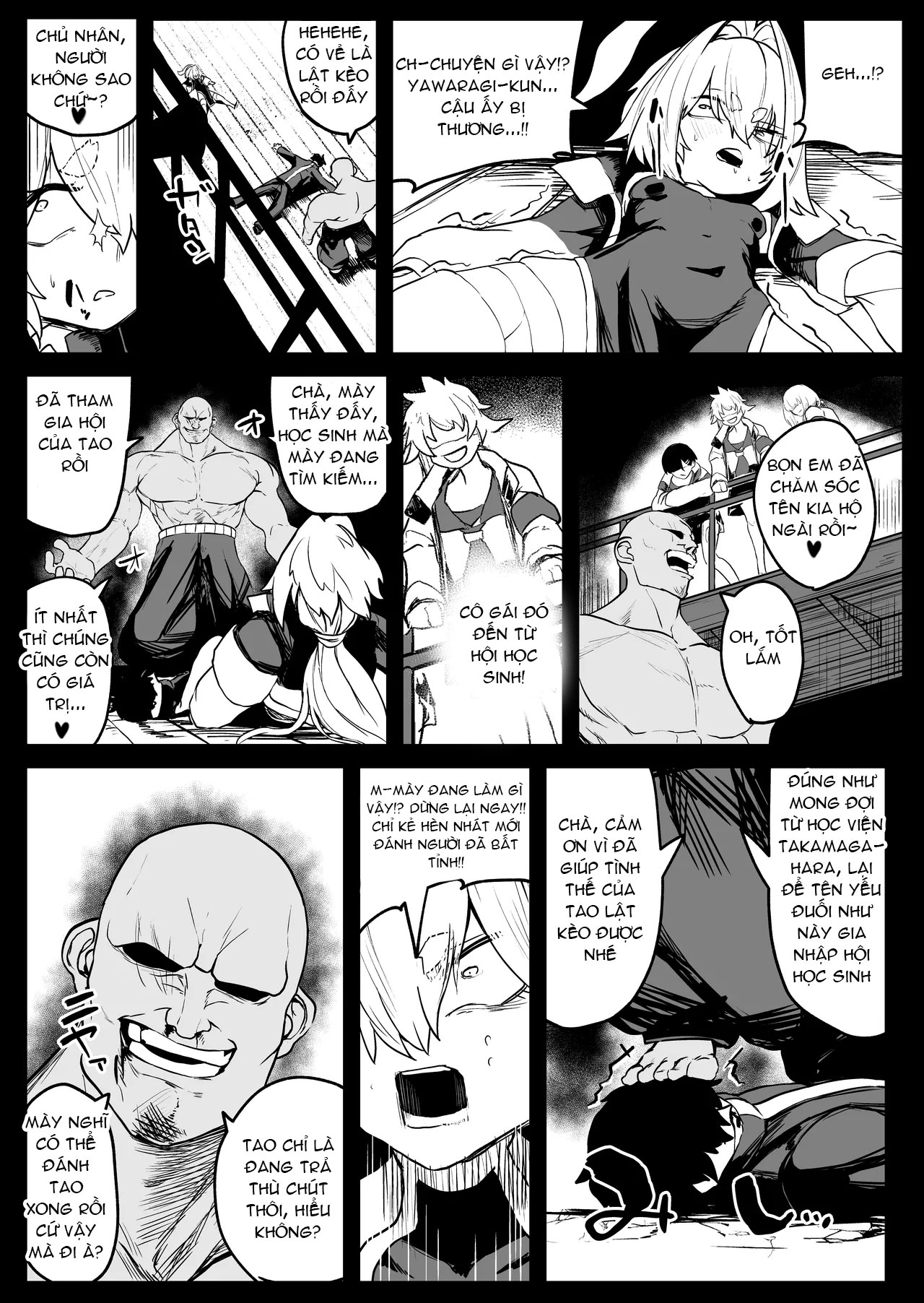 HentaiVN.net - Ảnh 14 - Sange: Nữ Võ Sĩ Mạnh Nhất Sa Ngã Sau Khi Bị Cưỡng Hiếp - Oneshot