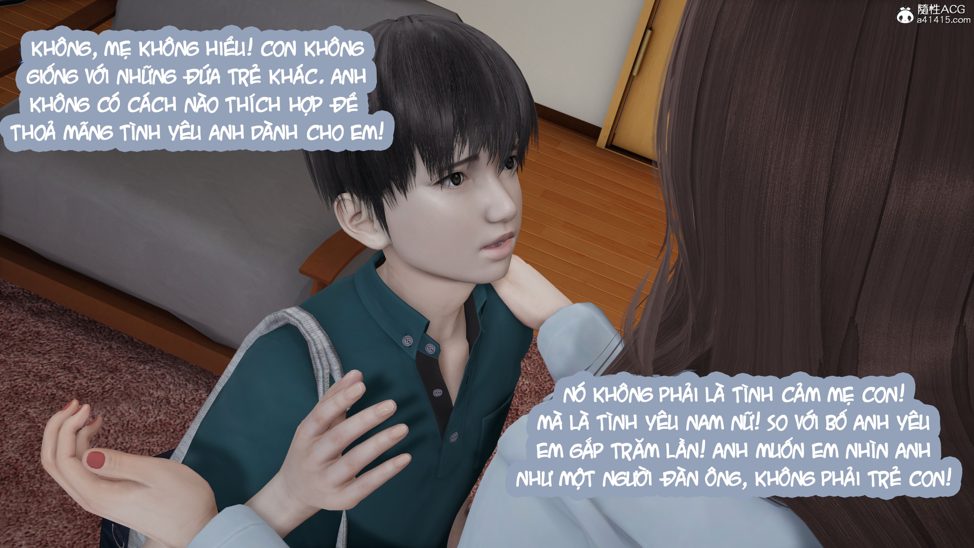 HentaiVN.net - Ảnh 15 - Mẹ Bị Người Khác Cưỡng Hiếp - Chương 2A ( Bị Cướp)