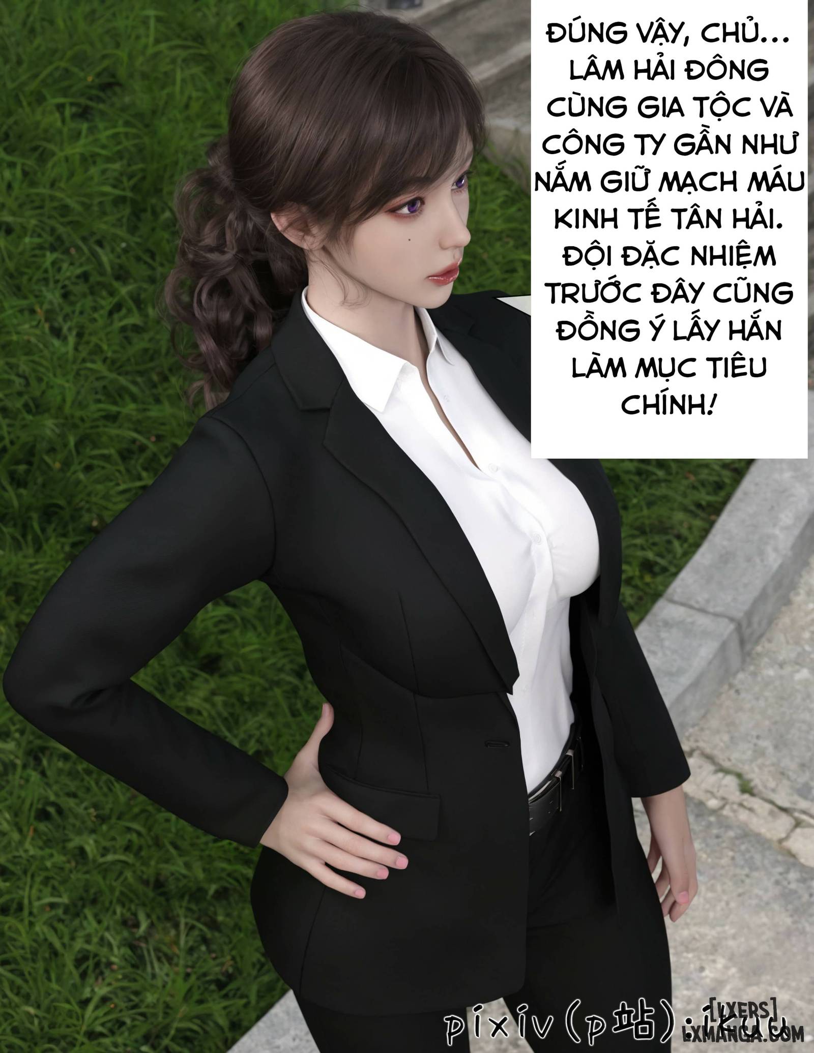 HentaiVN.net - Ảnh 14 - Sự Sa Ngã Của Hoa Hồng Thép - Chương 2