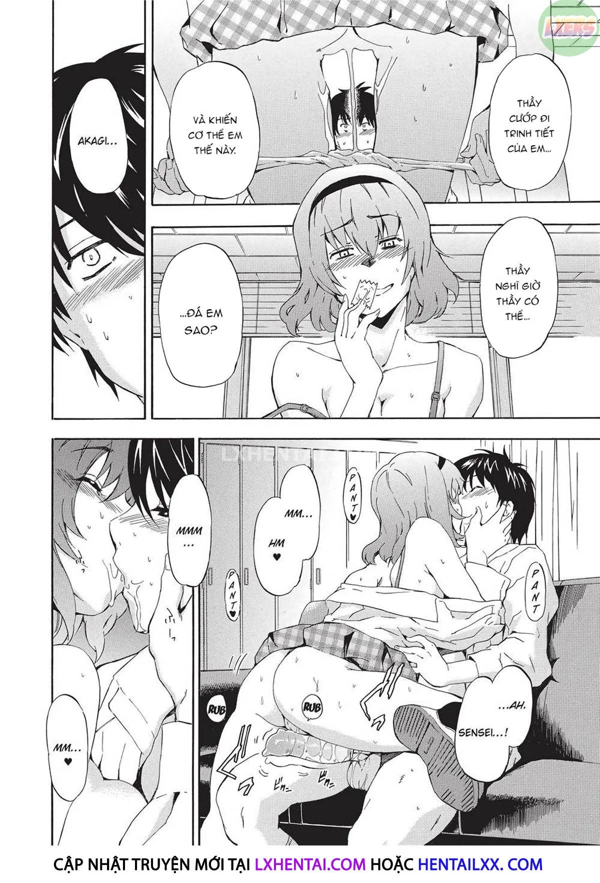 HentaiVN.net - Ảnh 14 - Trembling Lips - Chap 1
