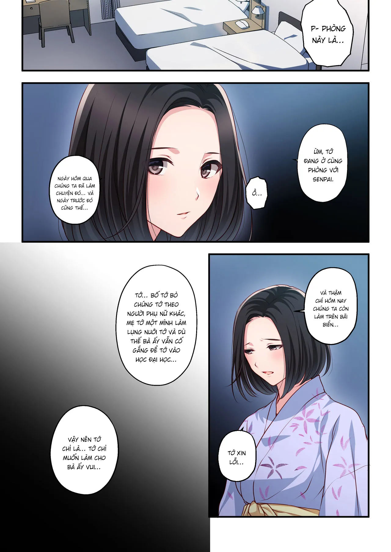 HentaiVN.net - Ảnh 14 - Dakara Ore wa Kanojo o Netori Tsuzuketa - oneshot-part2-end