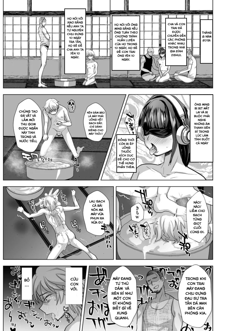 HentaiVN.net - Ảnh 15 - [Ani ga Saru (Takashi)] Father and son utter domination and humiliation. A record of subservience - Oneshot