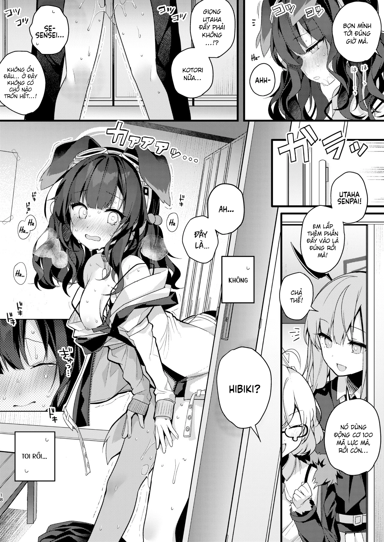 HentaiVN.net - Ảnh 15 - Nekozuka Hibiki hôm nay cũng không thể từ chối. - One shot khô dái