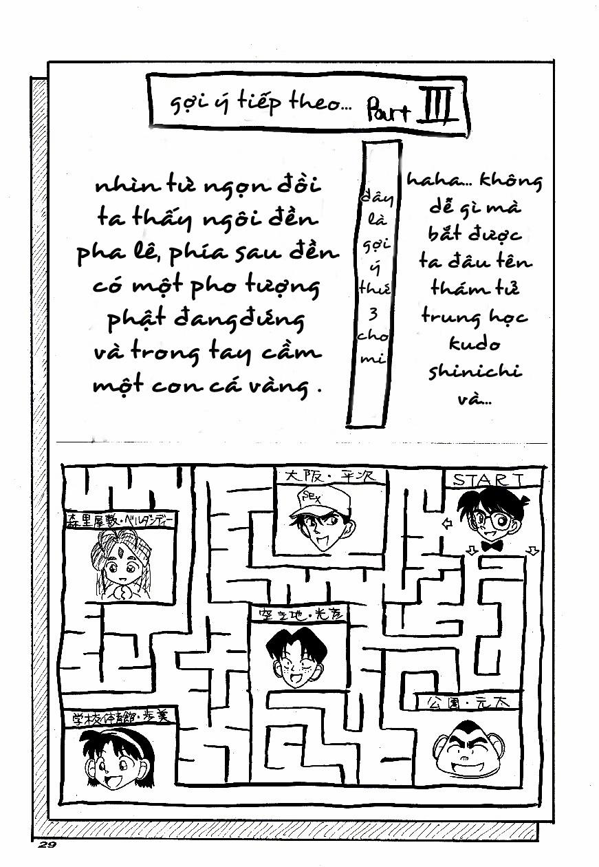 HentaiVN.net - Ảnh 12 - Thánh Conan [Game Of Detective, Trò Chơi Thám Tử] - Chương 6 SERIES KAITO KID 0 File 2
