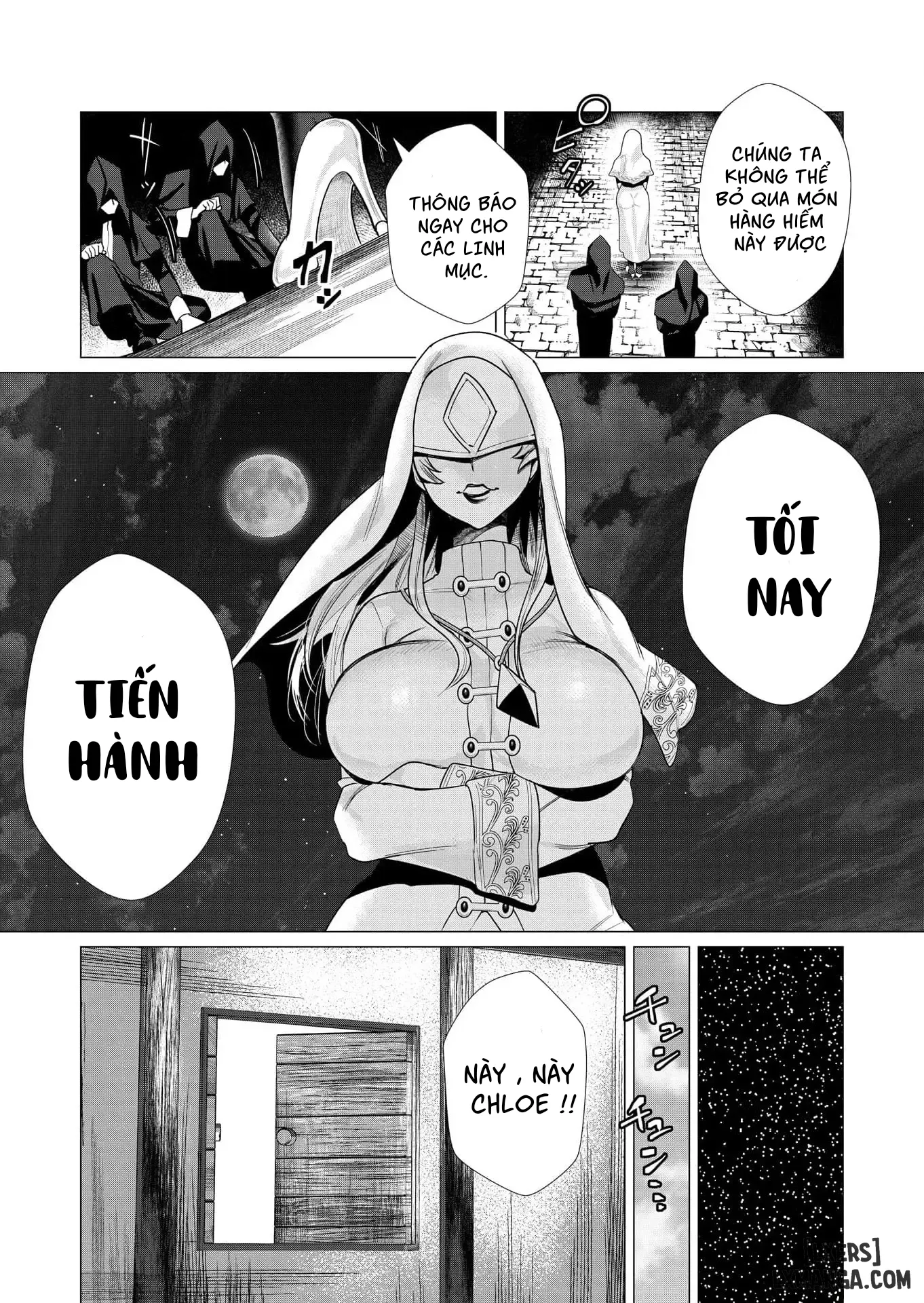 HentaiVN.net - Ảnh 14 - Vị Anh Hùng Muốn “Vợ Người Ta” Làm Phần Thưởng - Chap 4 : Giáo phái EXIA