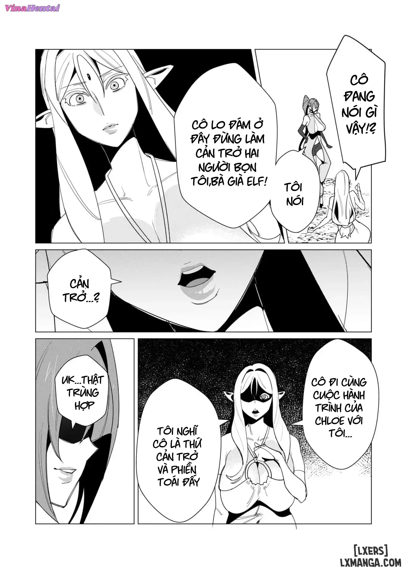 HentaiVN.net - Ảnh 14 - Vị Anh Hùng Muốn “Vợ Người Ta” Làm Phần Thưởng - Chap 9 : Dũng Sĩ x Harpy (phần 2)