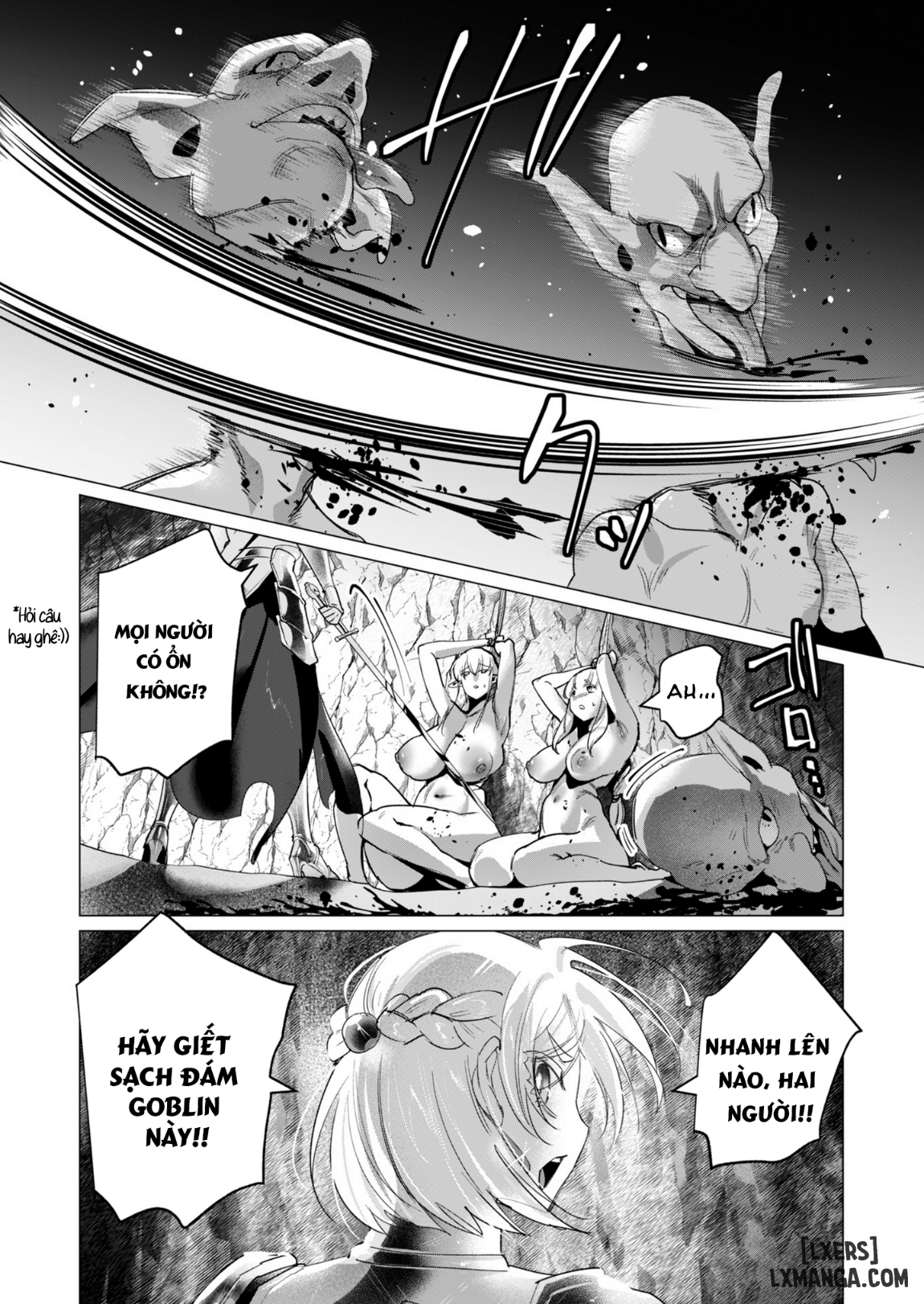 HentaiVN.net - Ảnh 14 - Vị Anh Hùng Muốn “Vợ Người Ta” Làm Phần Thưởng - Chap 16 : Dũng Sĩ và lời nguyền Dark Elf (Phần 3)