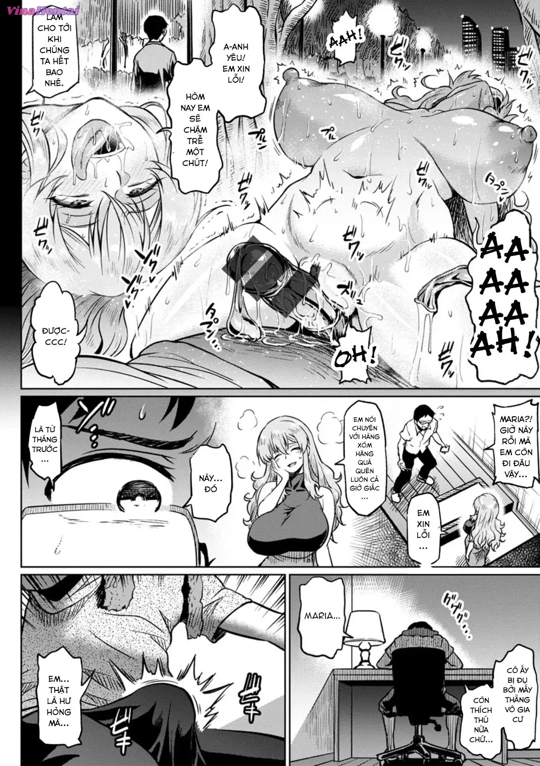 HentaiVN.net - Ảnh 14 - NTR na Sekai [NTRな世界] - Chap 8