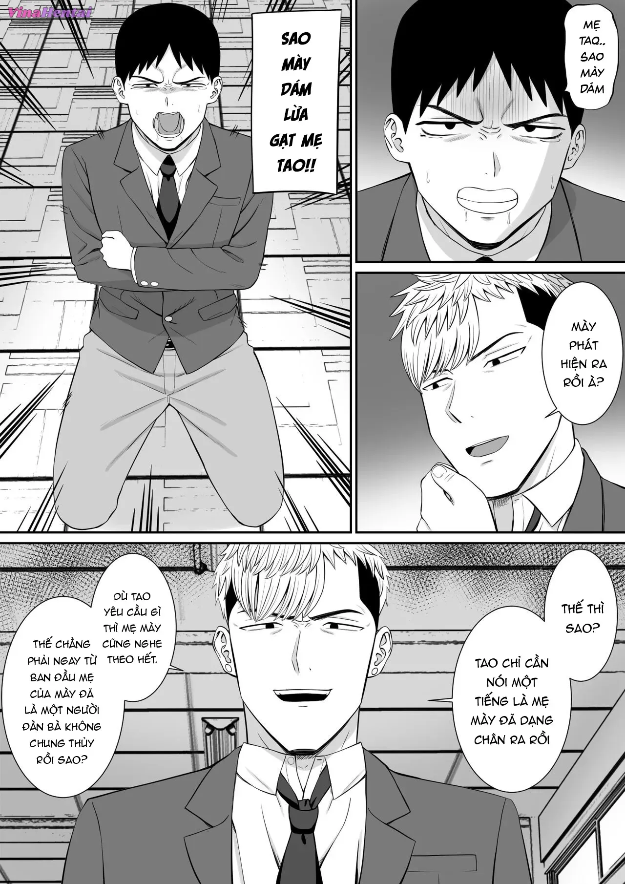 HentaiVN.net - Ảnh 14 - Thằng bắt nạt tôi nó địt mẹ tôi!?  - Phần 4 - chap 1