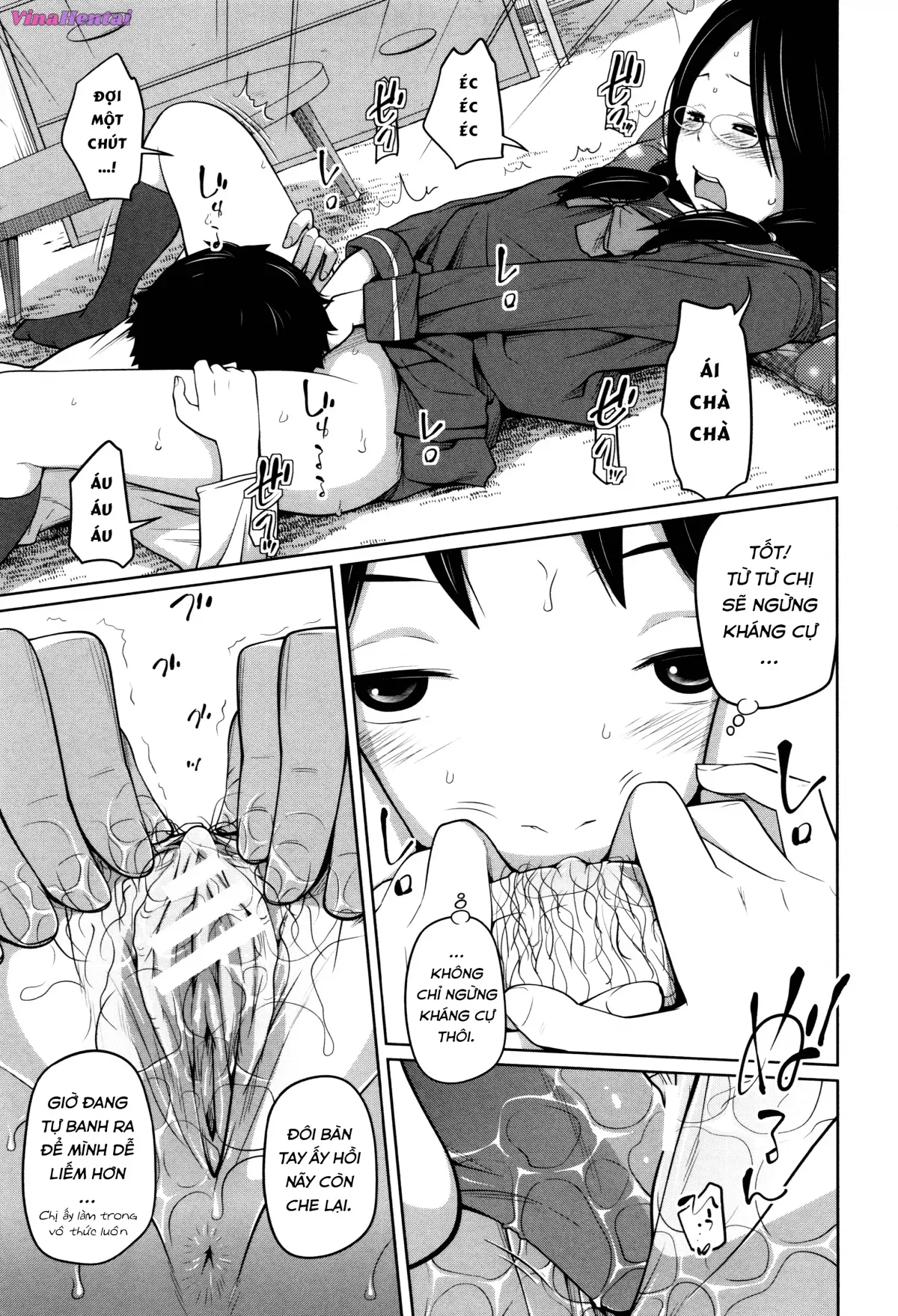 HentaiVN.net - Ảnh 14 - Chị Hai của tôi [Daily Sisters] - Chap 6