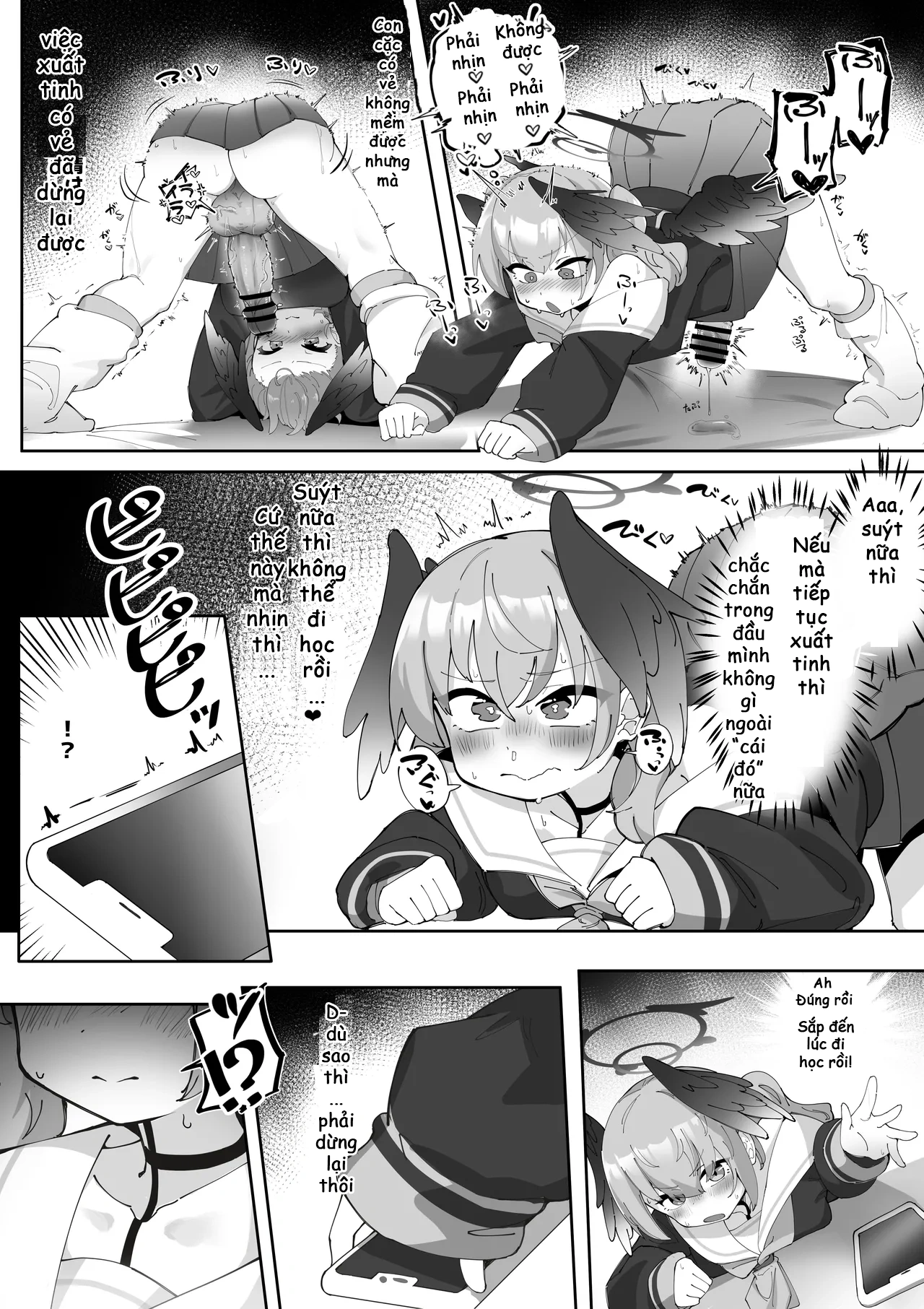 HentaiVN.net - Ảnh 15 - Futanari Koharu-chan vs Hanako-chan Manga - Chap 1