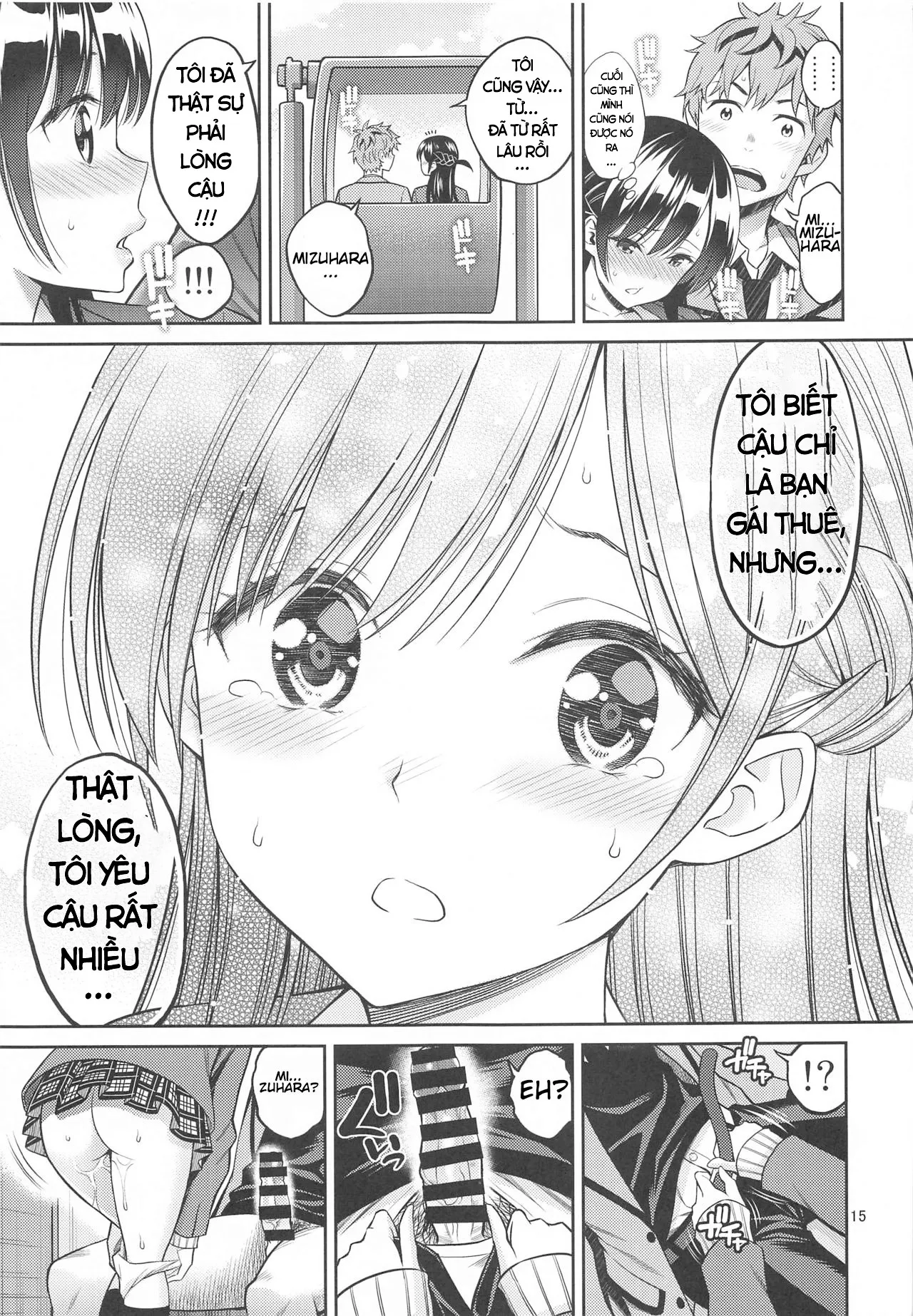 HentaiVN.net - Ảnh 14 - Địt bạn gái thuê cực cay! [Rental Kanojo Osawari Shimasu] - Chap 3