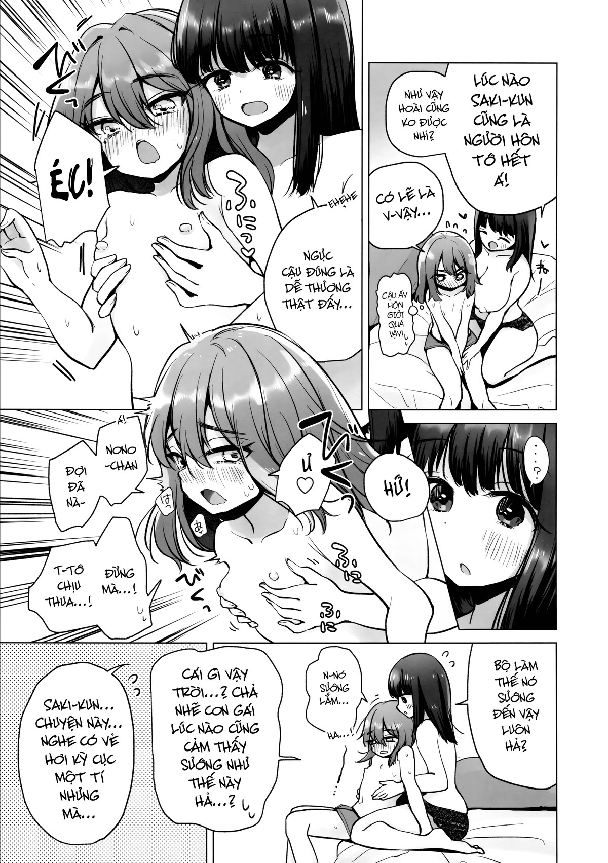 HentaiVN.net - Ảnh 14 - Tôi bị chuyển giới!? - Chap 1: Tôi bị chuyển giới!? Và được bạn gái yêu thương rất nhiều!
