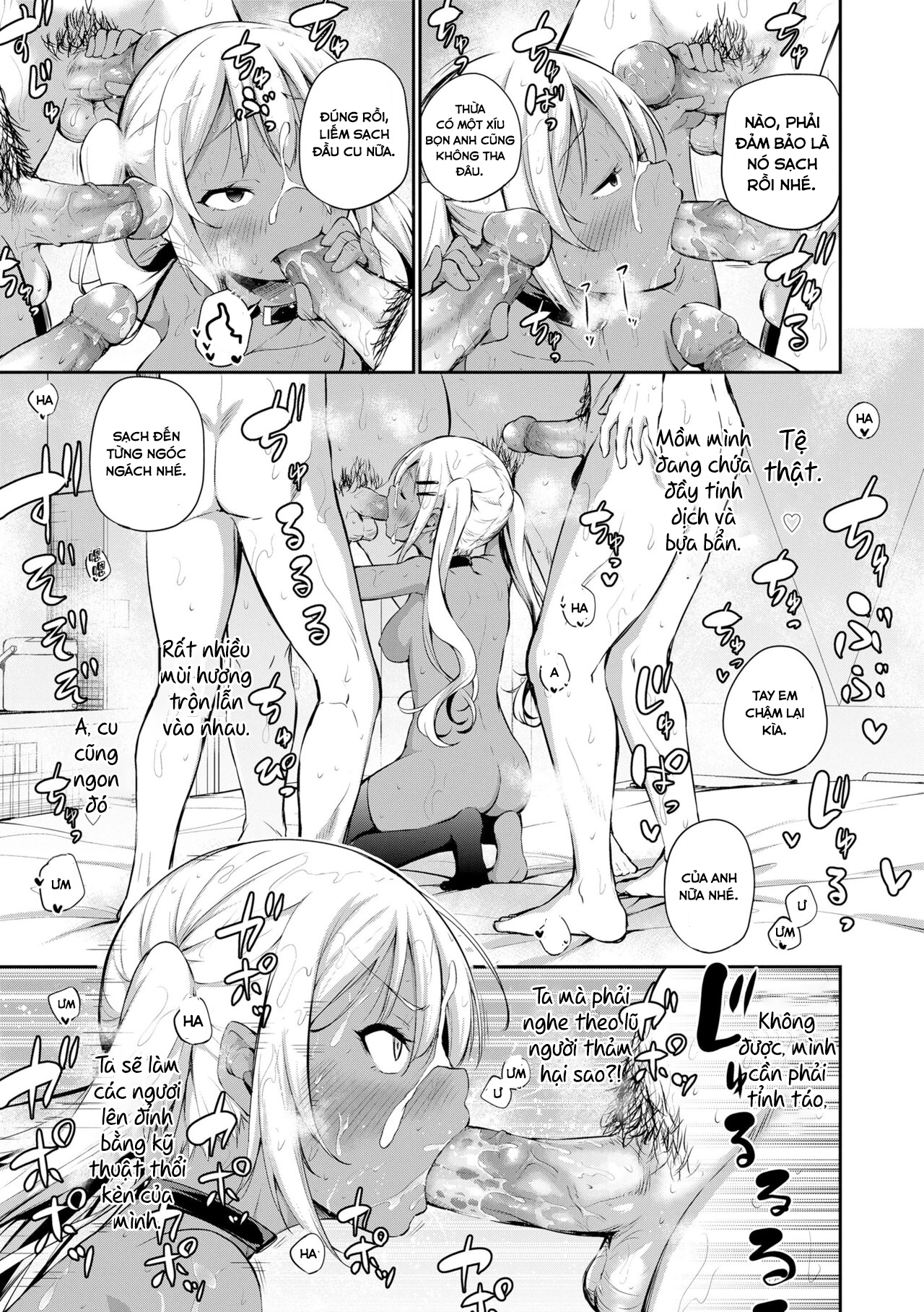 HentaiVN.net - Ảnh 15 - Địt tập thể bé succubus - Oneshot