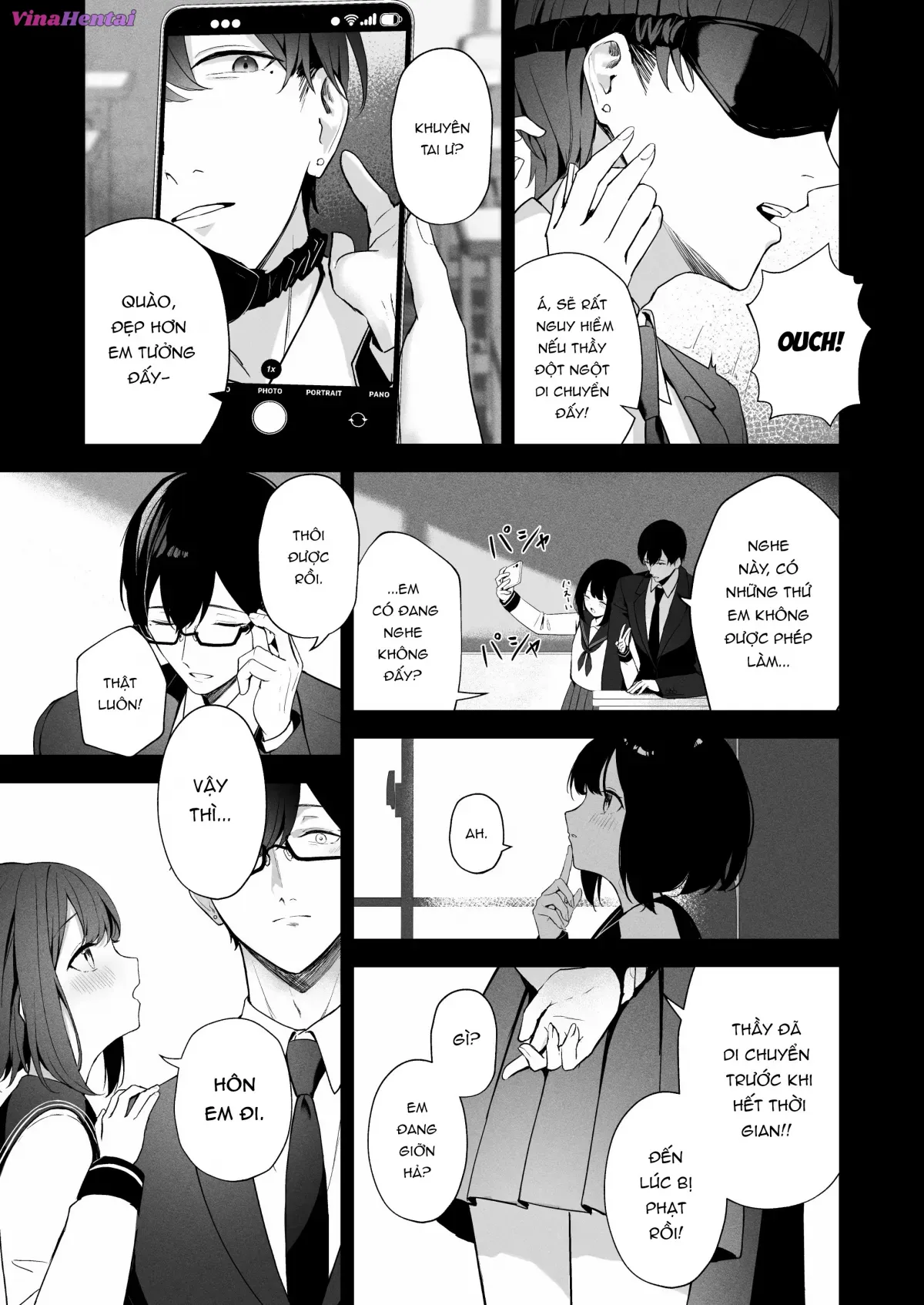 HentaiVN.net - Ảnh 14 - Tia nắng của khuyết trăng [Mikazuki no Pierce Hole; Pierce Hole of The Cresent Moon] - Oneshot