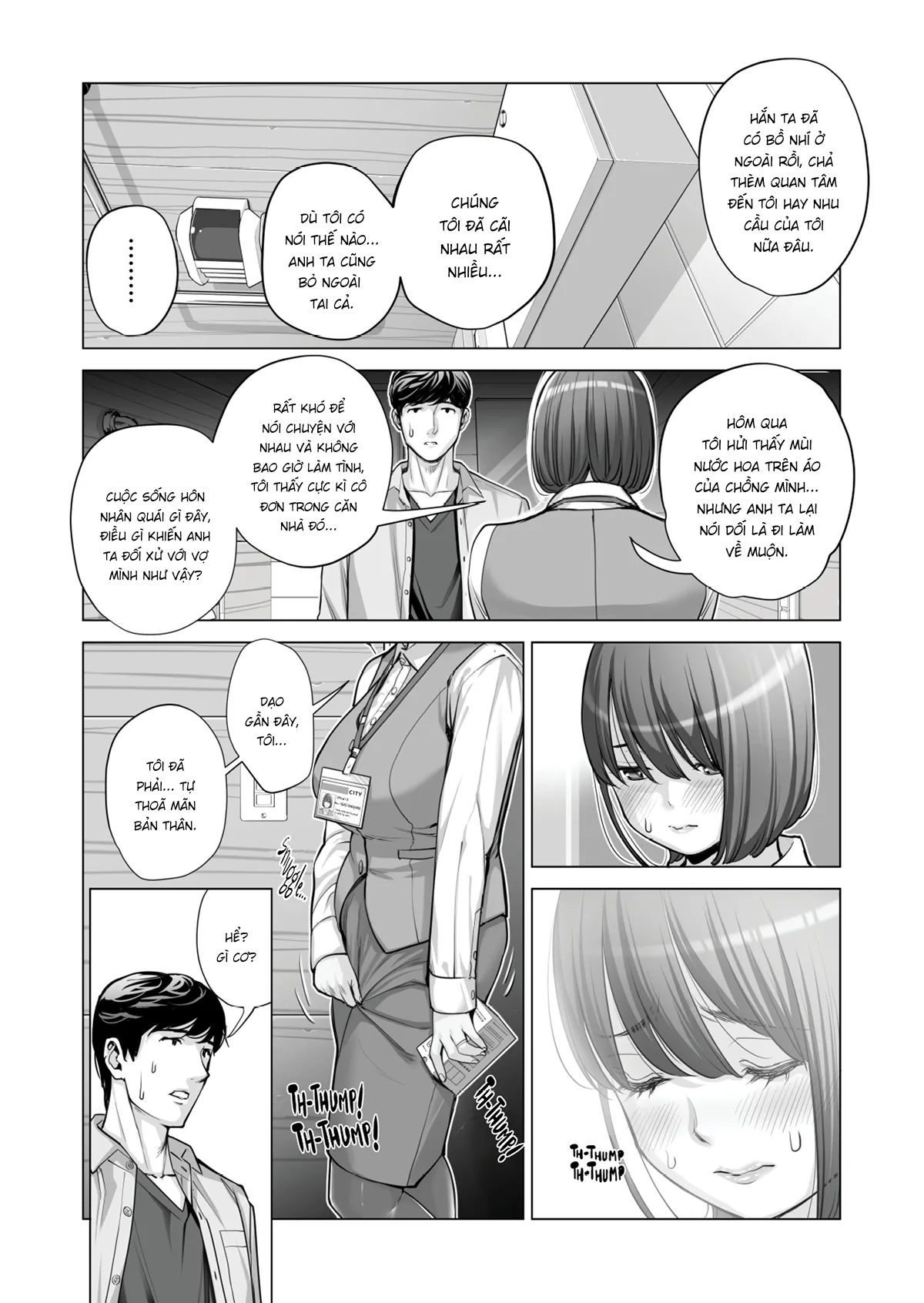 HentaiVN.net - Ảnh 14 - Những cô trợ lý đã có chồng 1-5 - Chap 4