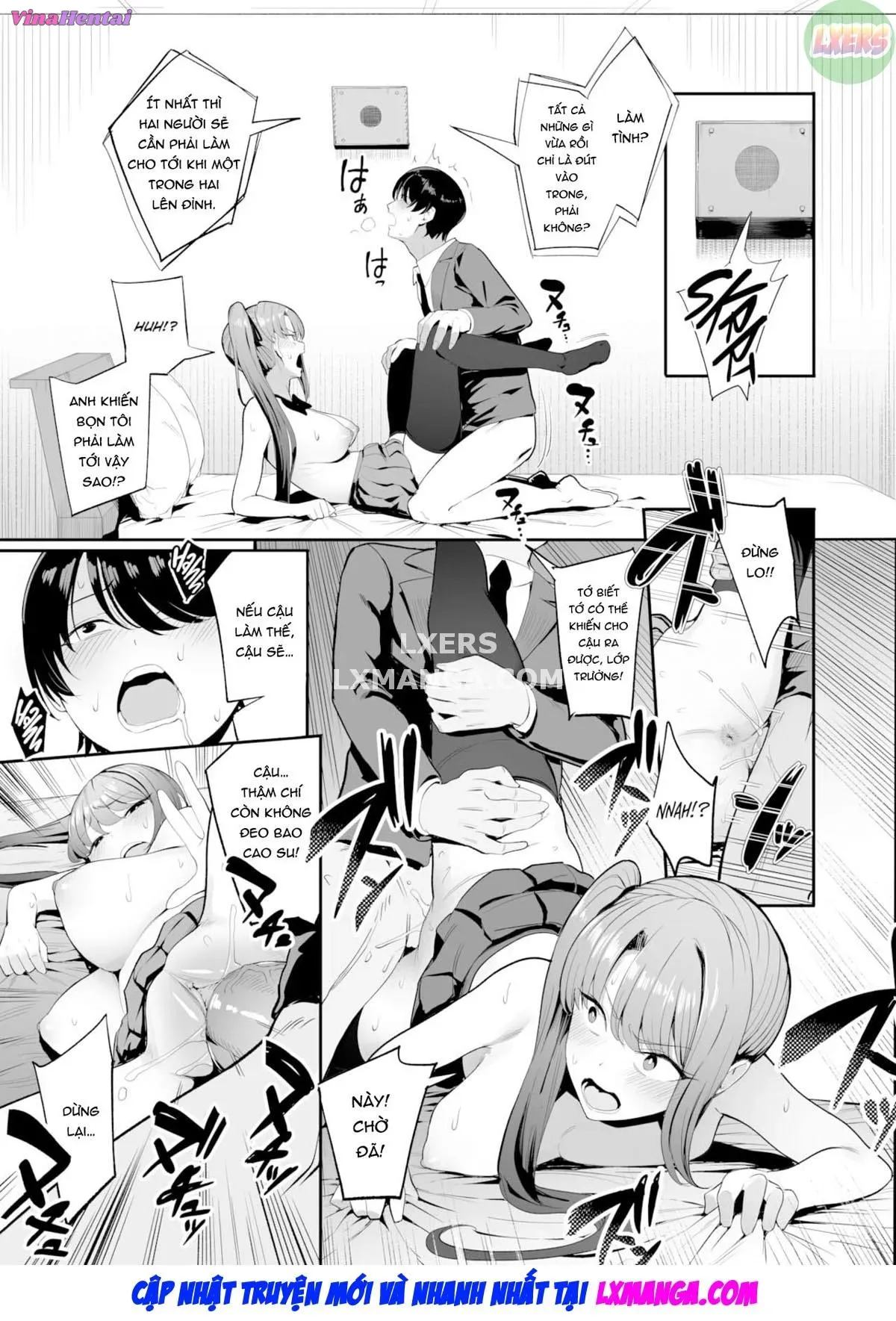 HentaiVN.net - Ảnh 14 - Iinchou to Mondaiji no Nakayoshi Keikaku - Oneshot