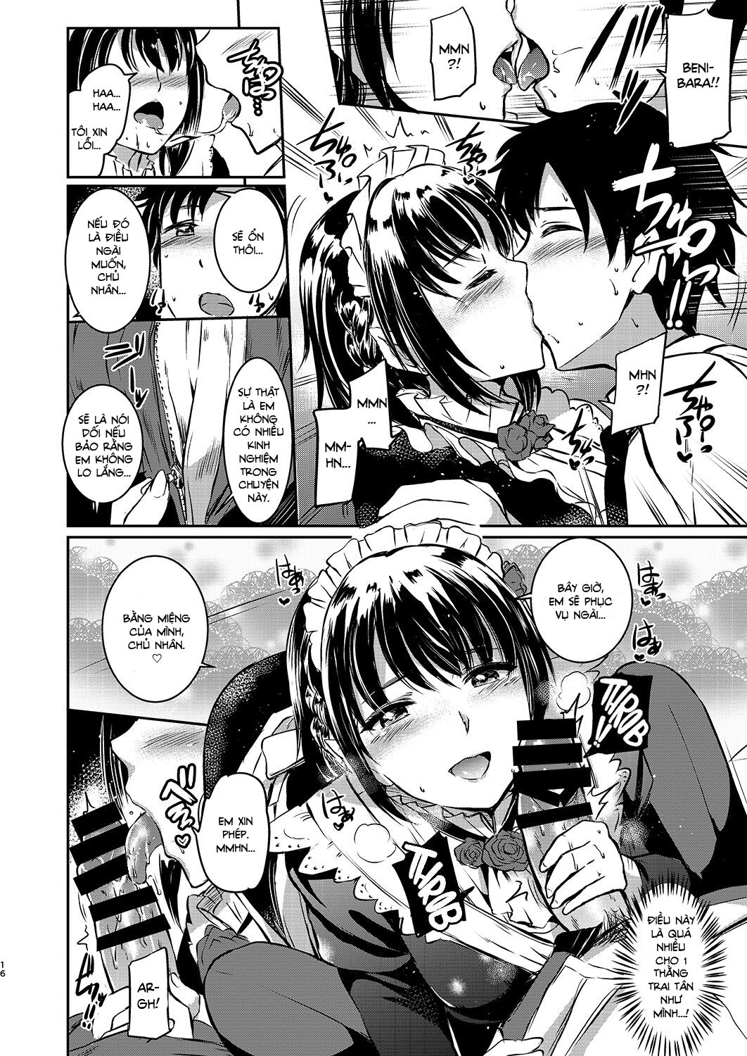 HentaiVN.net - Ảnh 15 - Akuma De Maid - Chương 1