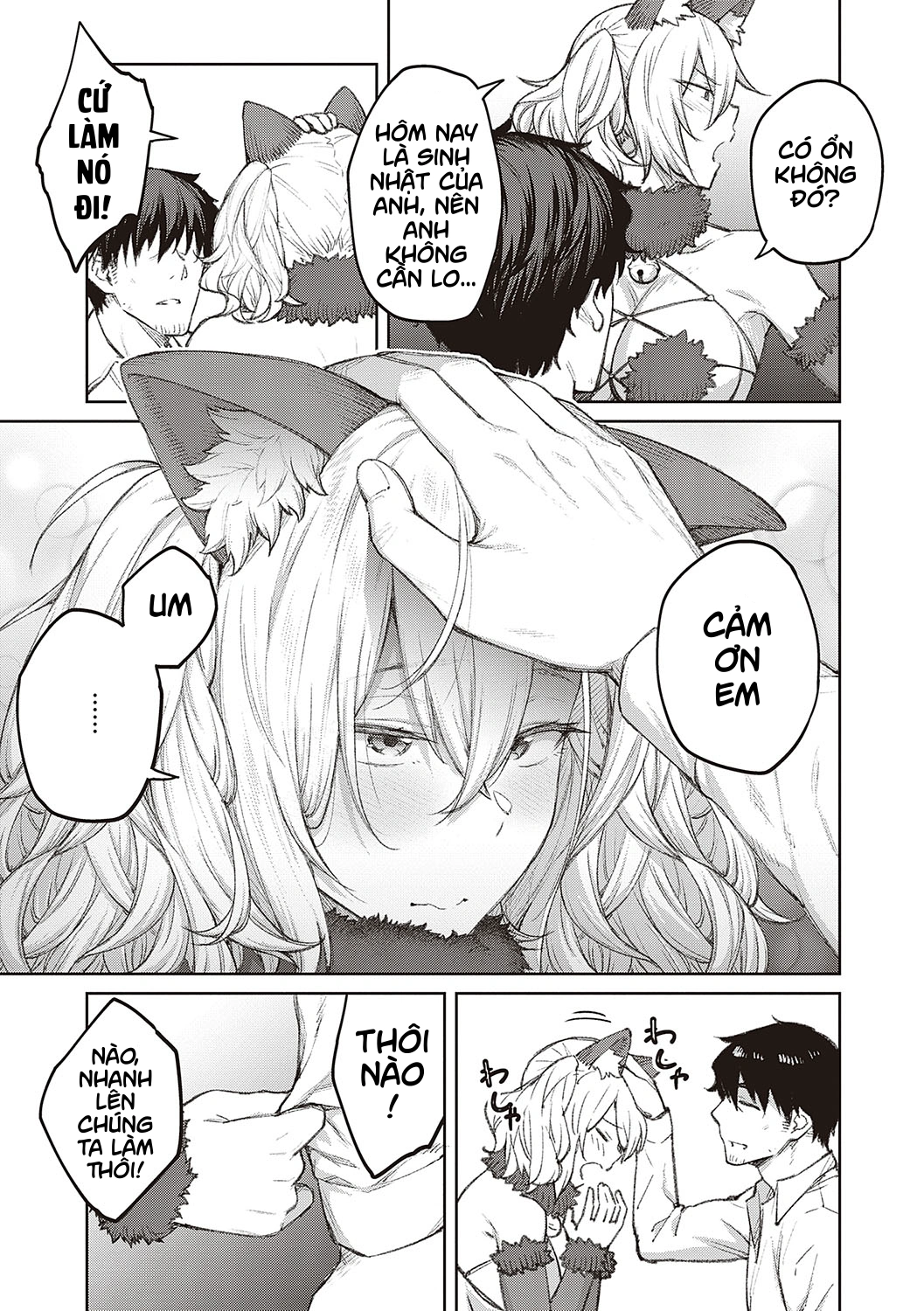 HentaiVN.net - Ảnh 15 - Tsugi wa Kou wa Ikanai kara na! - Chap 3