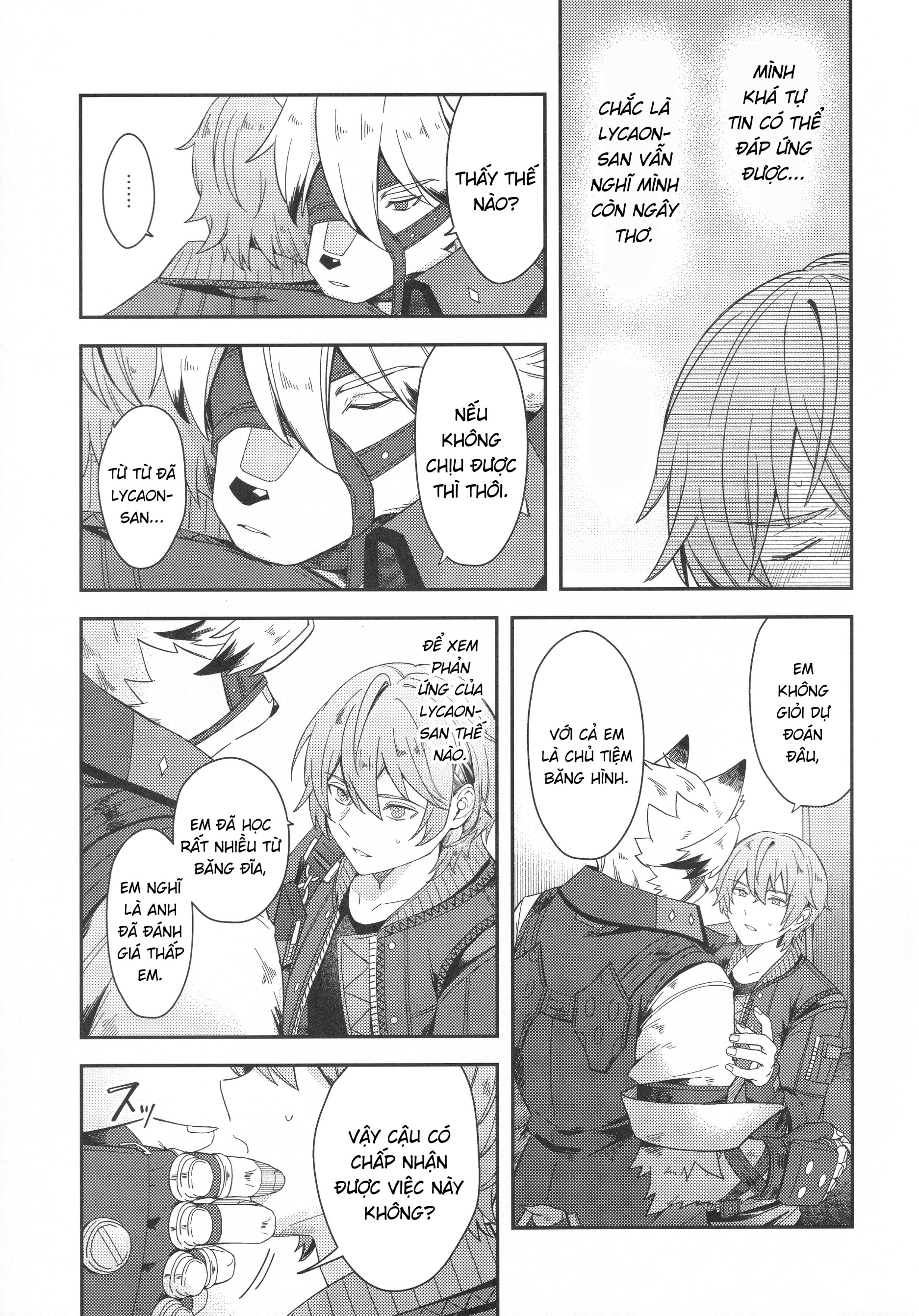 HentaiVN.net - Ảnh 15 - Oshiete Kudasai Lycaon-san - oneshot tạch
