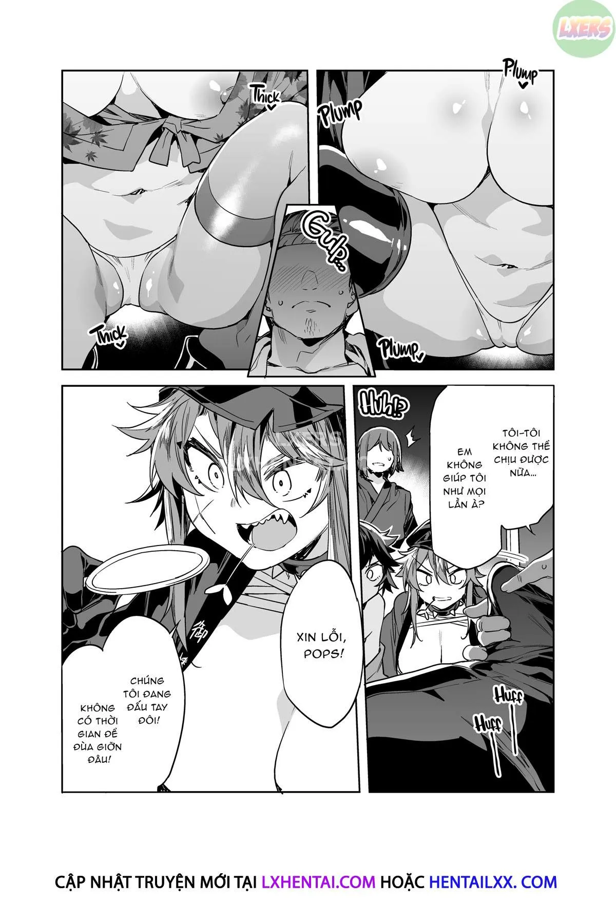 HentaiVN.net - Ảnh 8 - Teisou Kannen Zero No Onna Tomodachi - Chap 5 at the Summer Festival