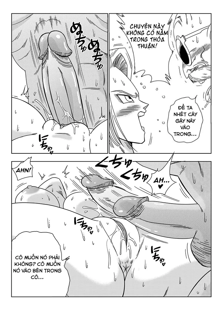 HentaiVN.net - Ảnh 14 - Android 18 sa đọa [Màu + Không che] [Android n18 VS Kamesennin (Dragon Ball)] - Oneshot [Không che]