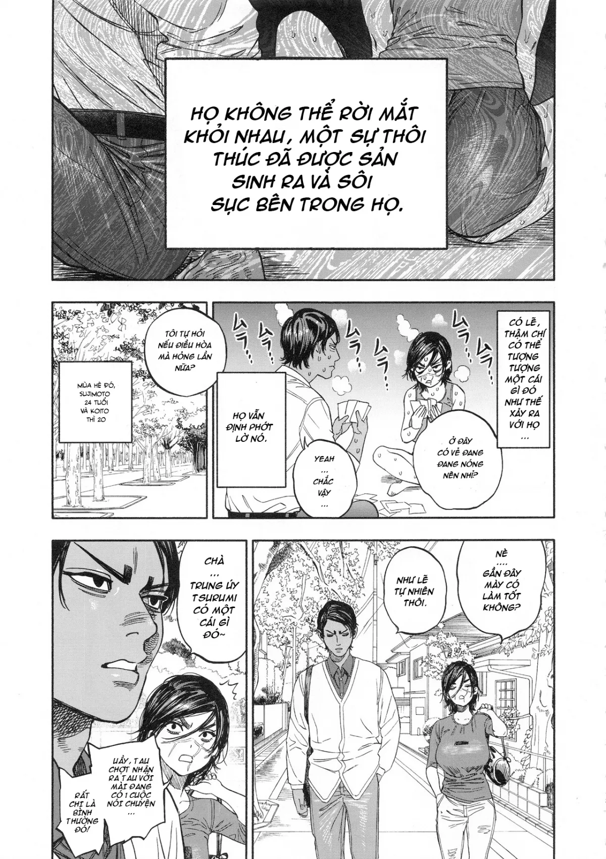 HentaiVN.net - Ảnh 14 - Kiếp Gái Khổ Lắm, Sướng Gì đâu! [Koisugi (Golden Kamuy)] - Chap 1