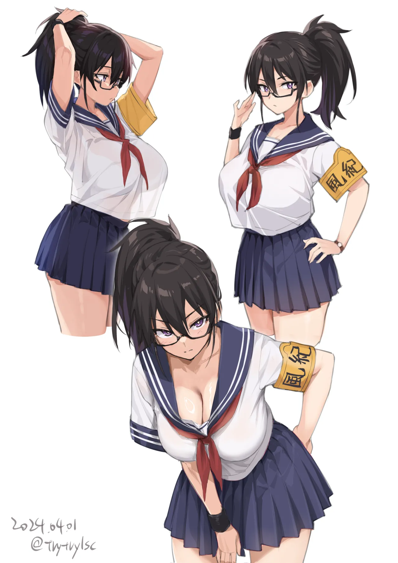 HentaiVN.net - Ảnh 15 - Atarashii Fuuki Iinchou wa Kyonyuu Sugiru Ken - Phần 1 - Full 4 chap