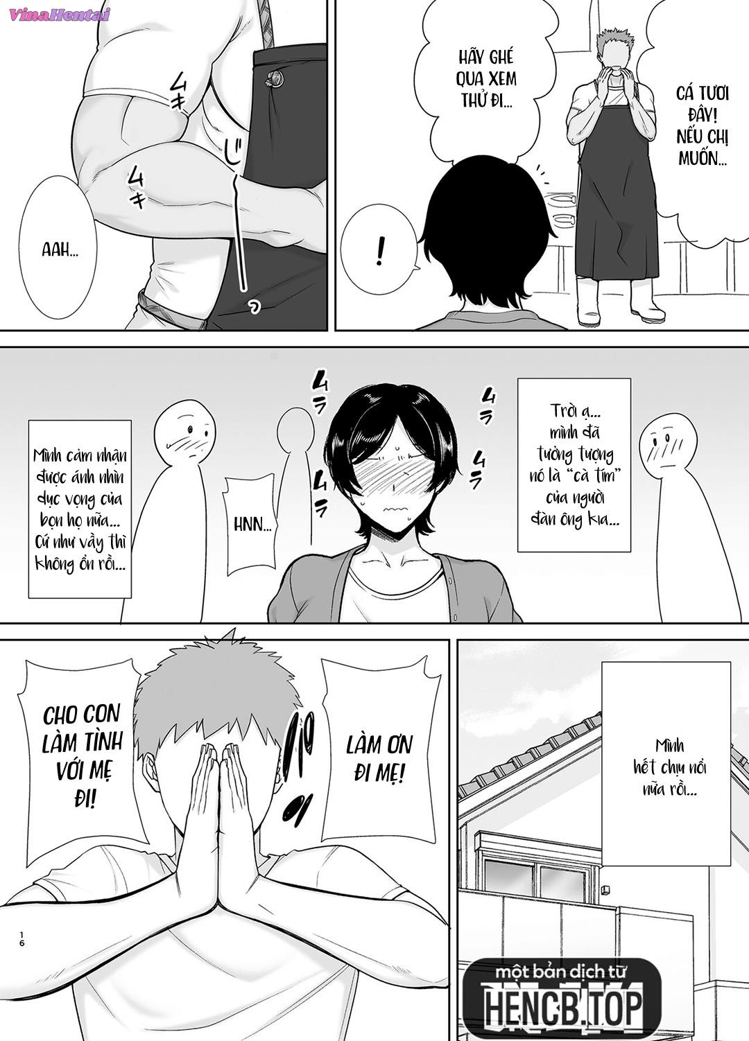 HentaiVN.net - Ảnh 15 - Mẹ cũng là phụ nữ - Chap 1
