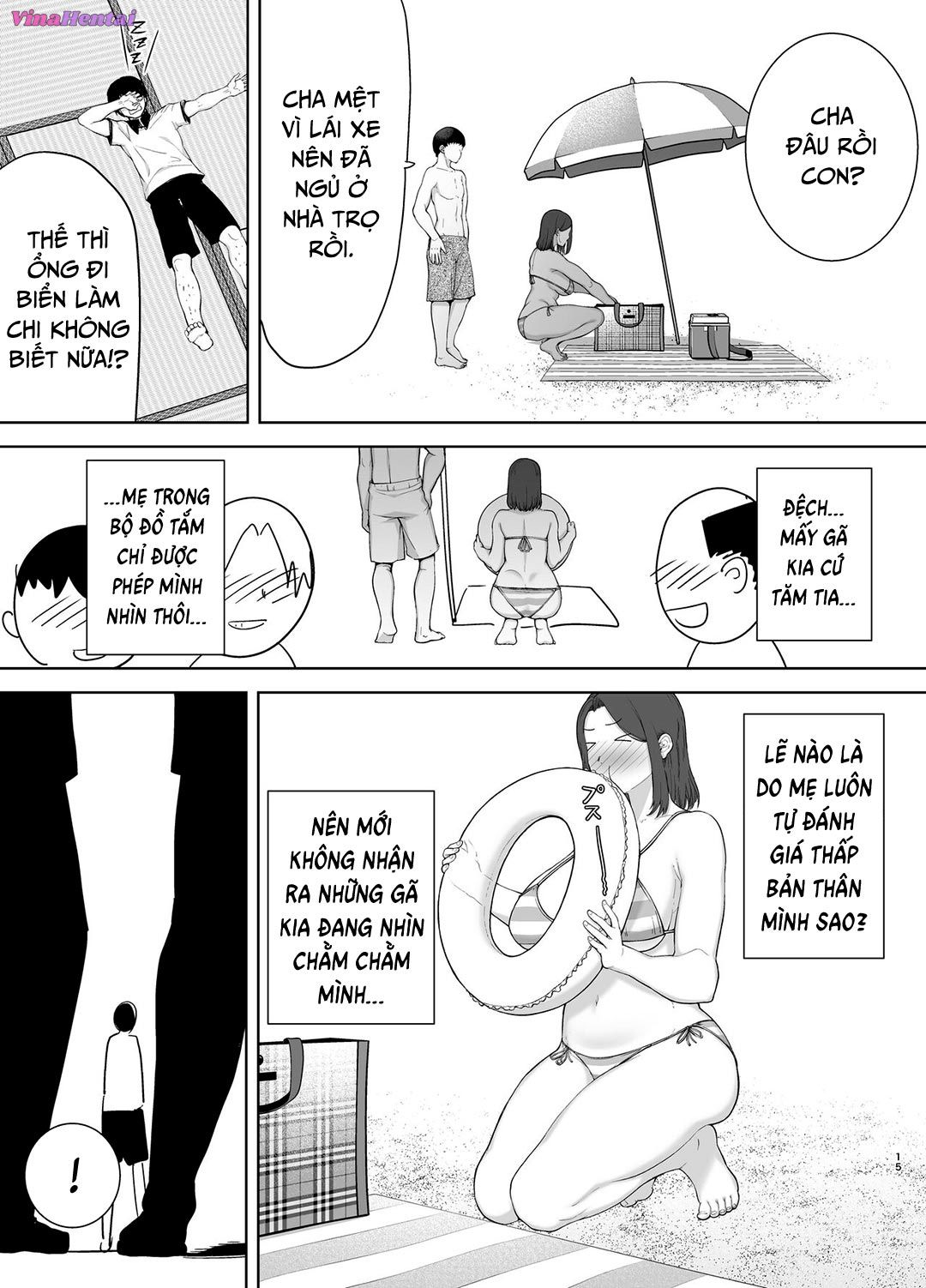 HentaiVN.net - Ảnh 14 - Mẹ chính là người tôi yêu! - Chap 3