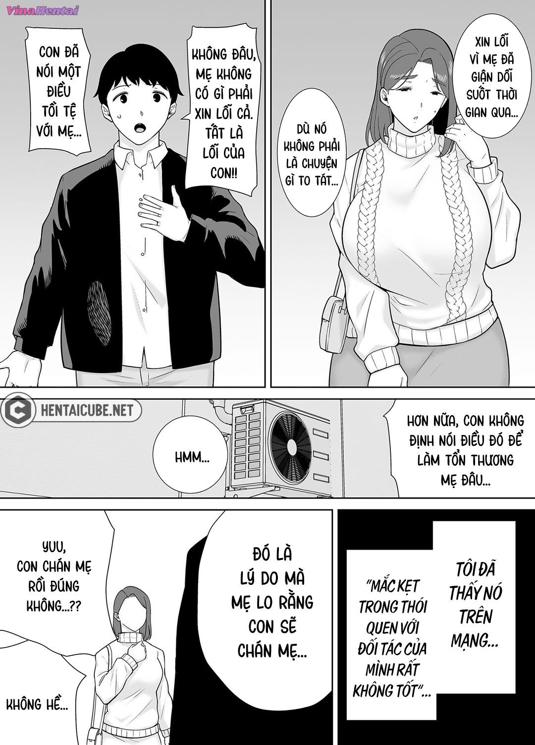 HentaiVN.net - Ảnh 15 - Mẹ chính là người tôi yêu! - Chap 8a