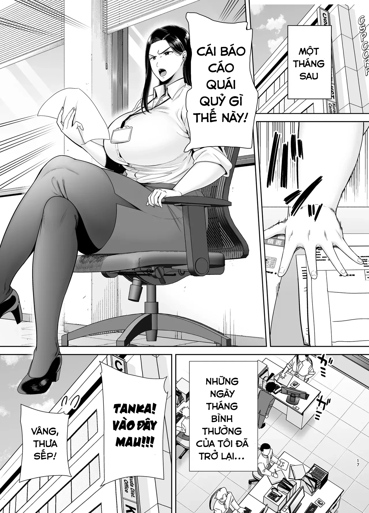 HentaiVN.net - Ảnh 16 - Chuyện cô sếp khó tính và chàng nhân viên may mắn 3 - Chap 3