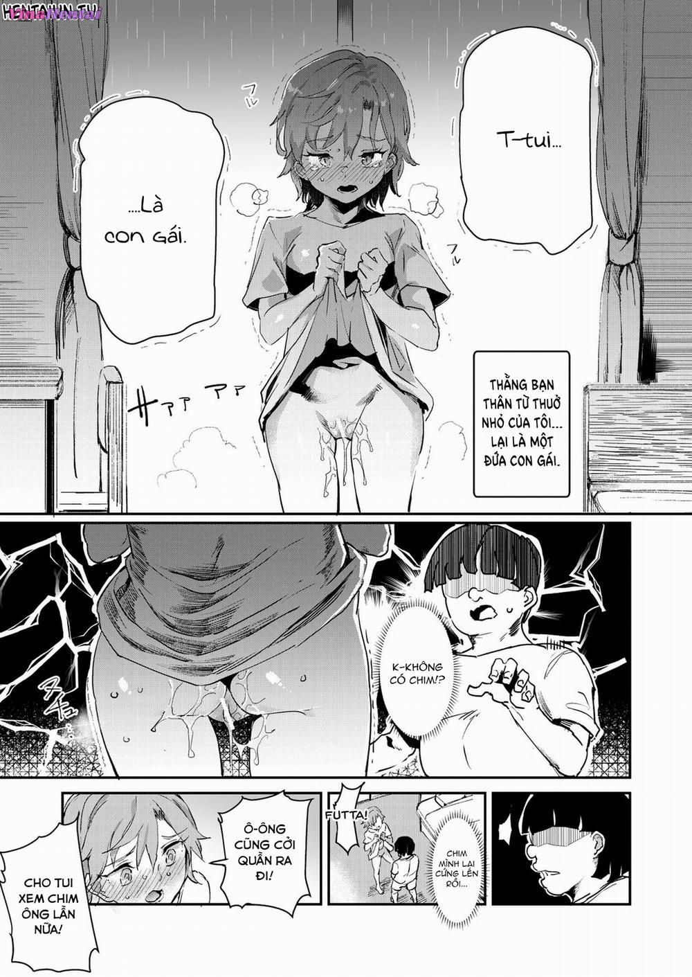 HentaiVN.net - Ảnh 14 - Mùa hè năm ấy, tôi phát hiện ra thằng bạn thân thuở nhỏ... là con gái! [My childhood sex friend ~the summer where we found that perverted book~] - Chap 1.1