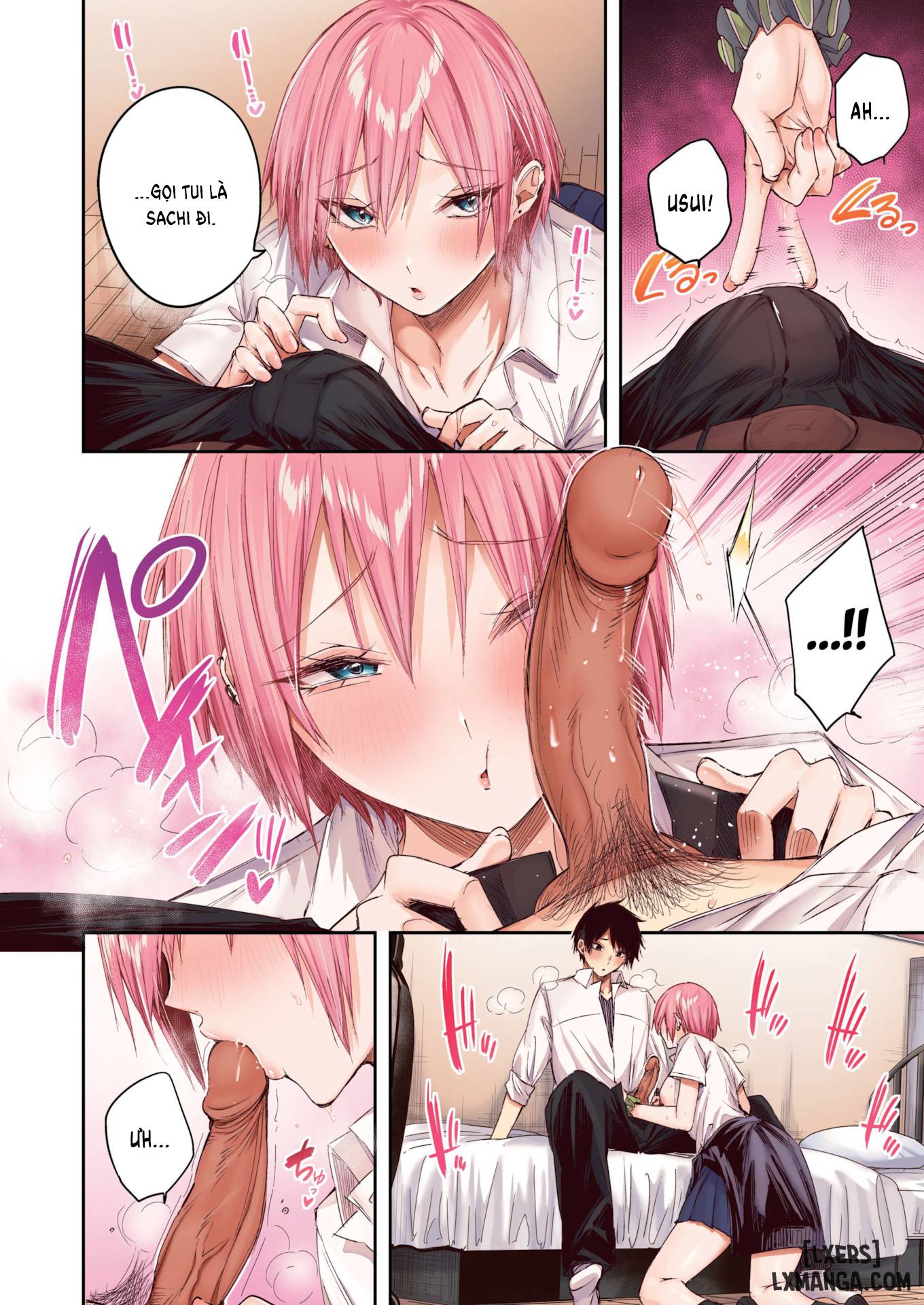 HentaiVN.net - Ảnh 14 - Usui-san is a Strawberry Blonde - Oneshot