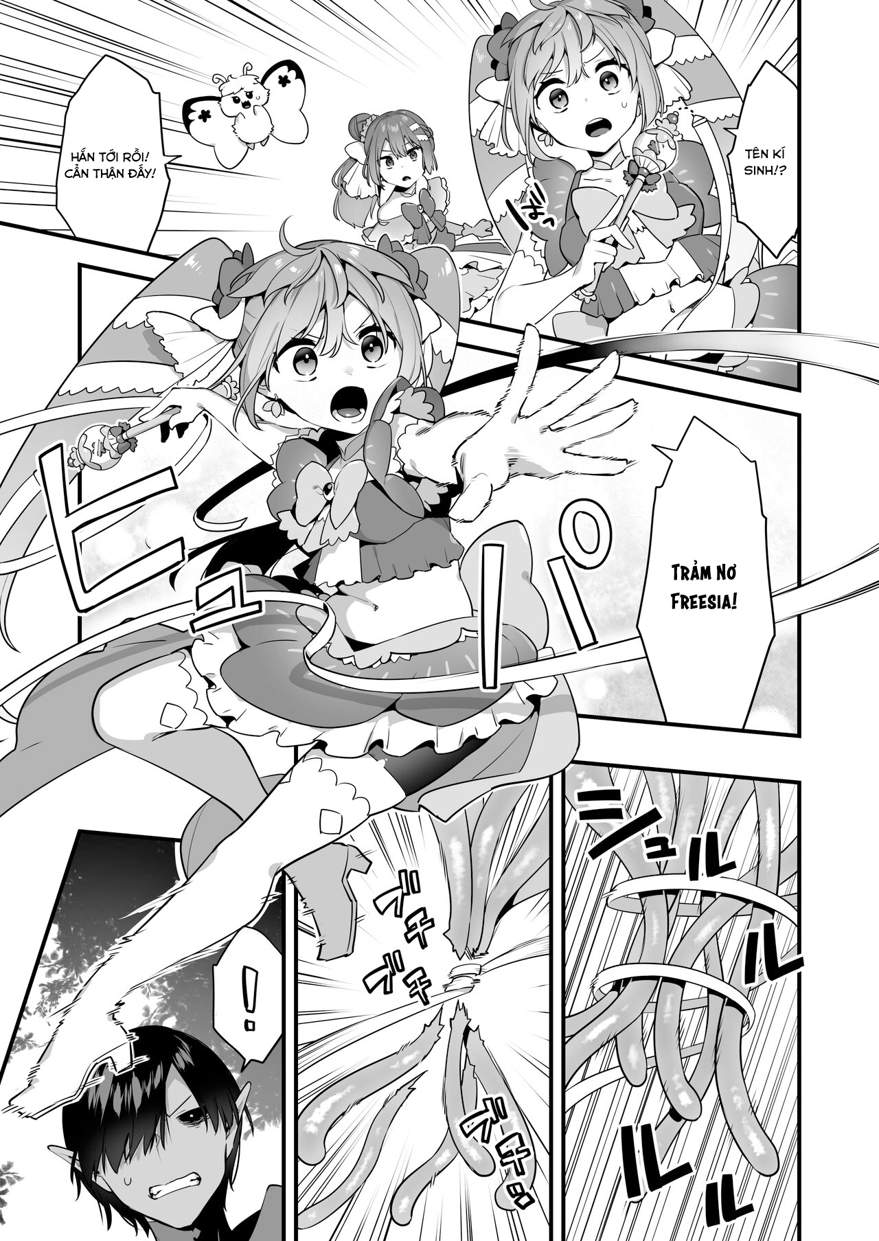 HentaiVN.net - Ảnh 15 - Aku no Tesaki ni Natta node. ~Mahou Shoujo o Ryoujoku Shimasu~ 2 - Chap 1