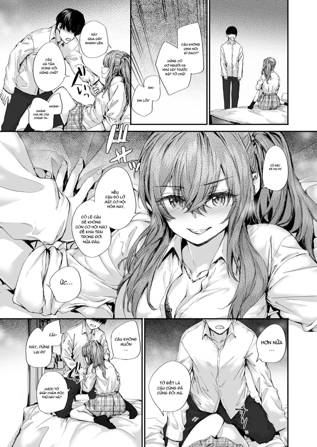 HentaiVN.net - Ảnh 14 - Gắn kết từ thơ ấu - Oneshot