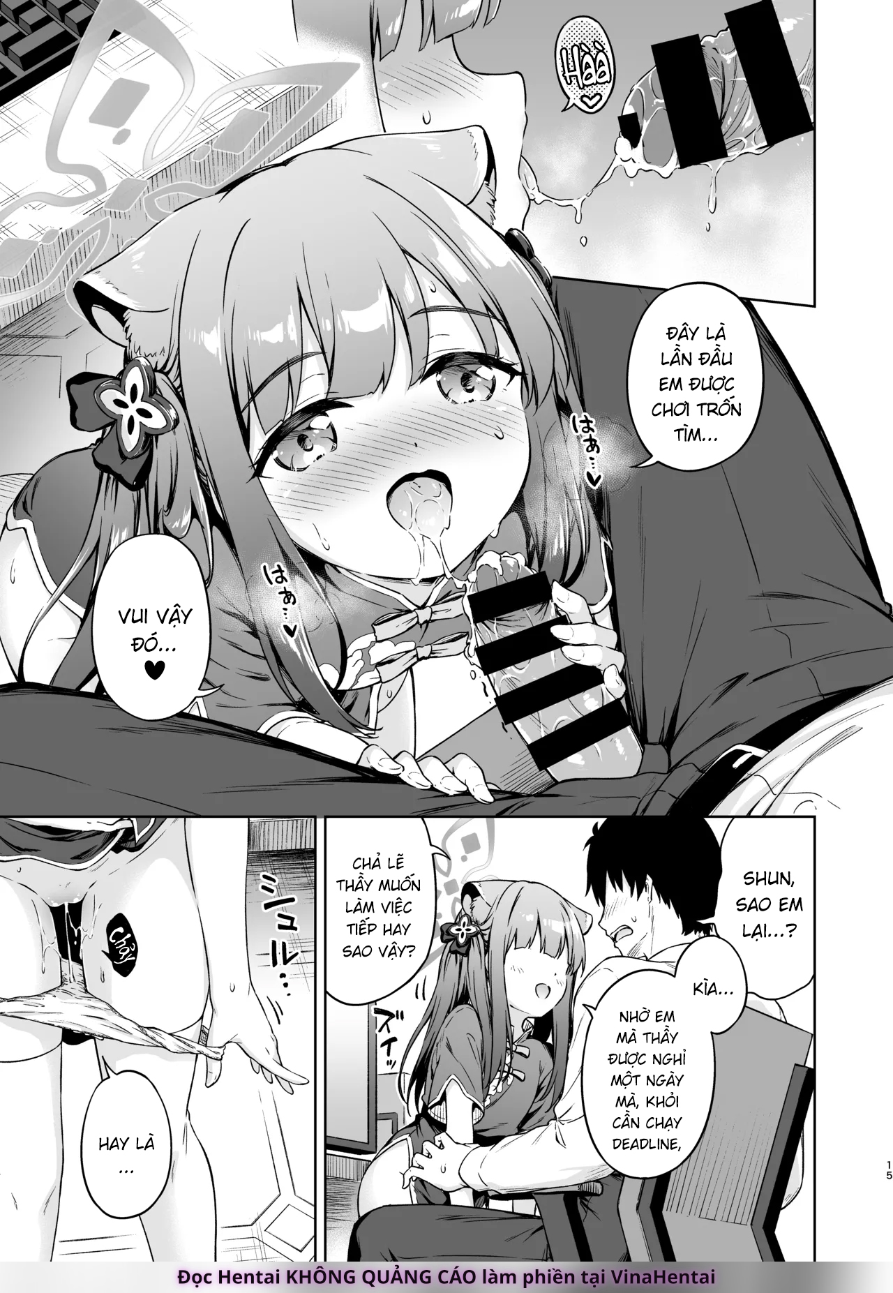 HentaiVN.net - Ảnh 14 - Sensei, em muốn được thầy chiều chuộng cơ! Được hong ạ? - troi oi tre em uohhhhhhhhhhhhhhhhh