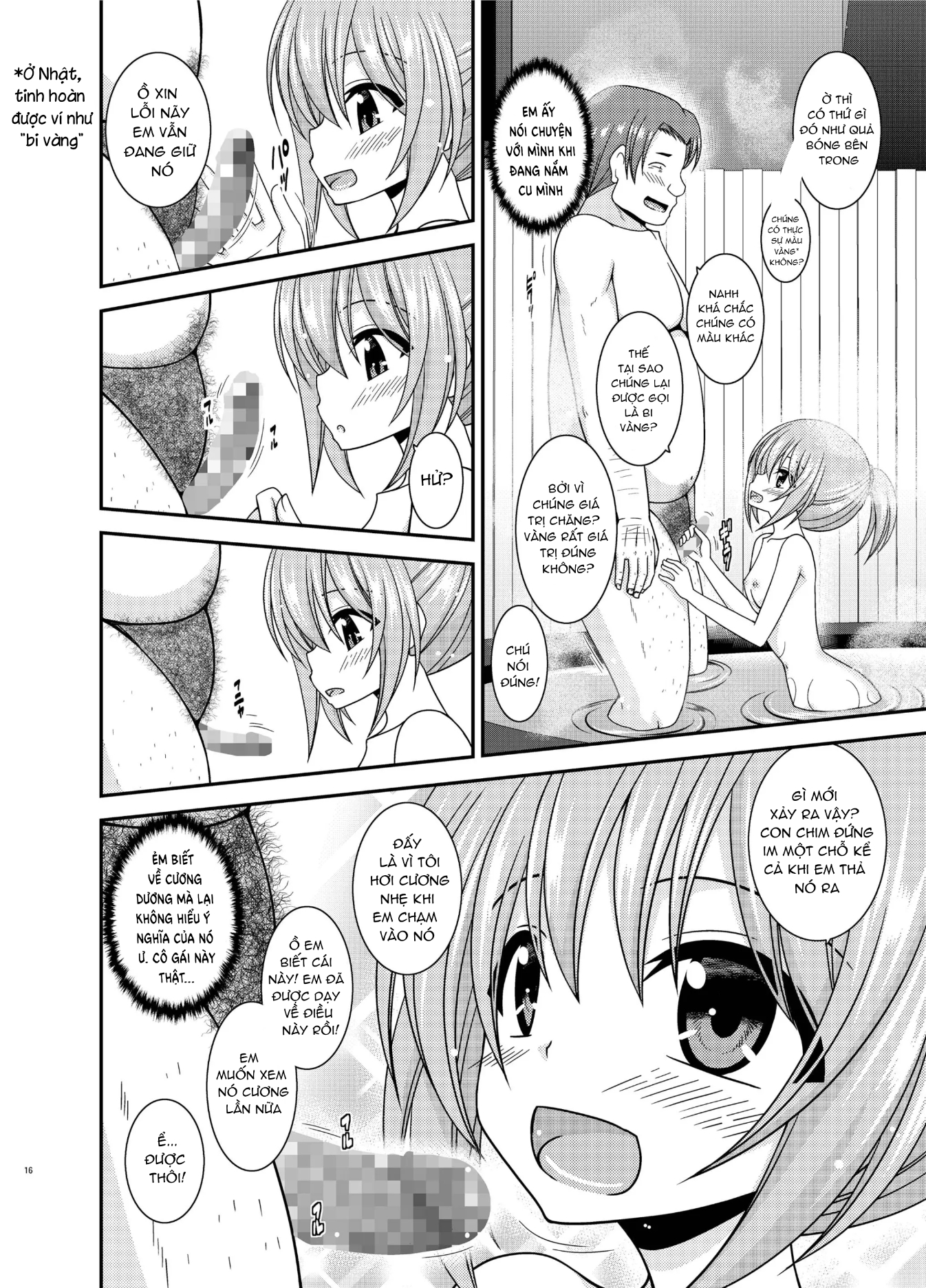 HentaiVN.net - Ảnh 15 - Konyoku Rotenburo de Bishoujo Futari ni Are o Misete to Onegai Sareta Ato no Sarani Ato no Hanashi - Chap 1