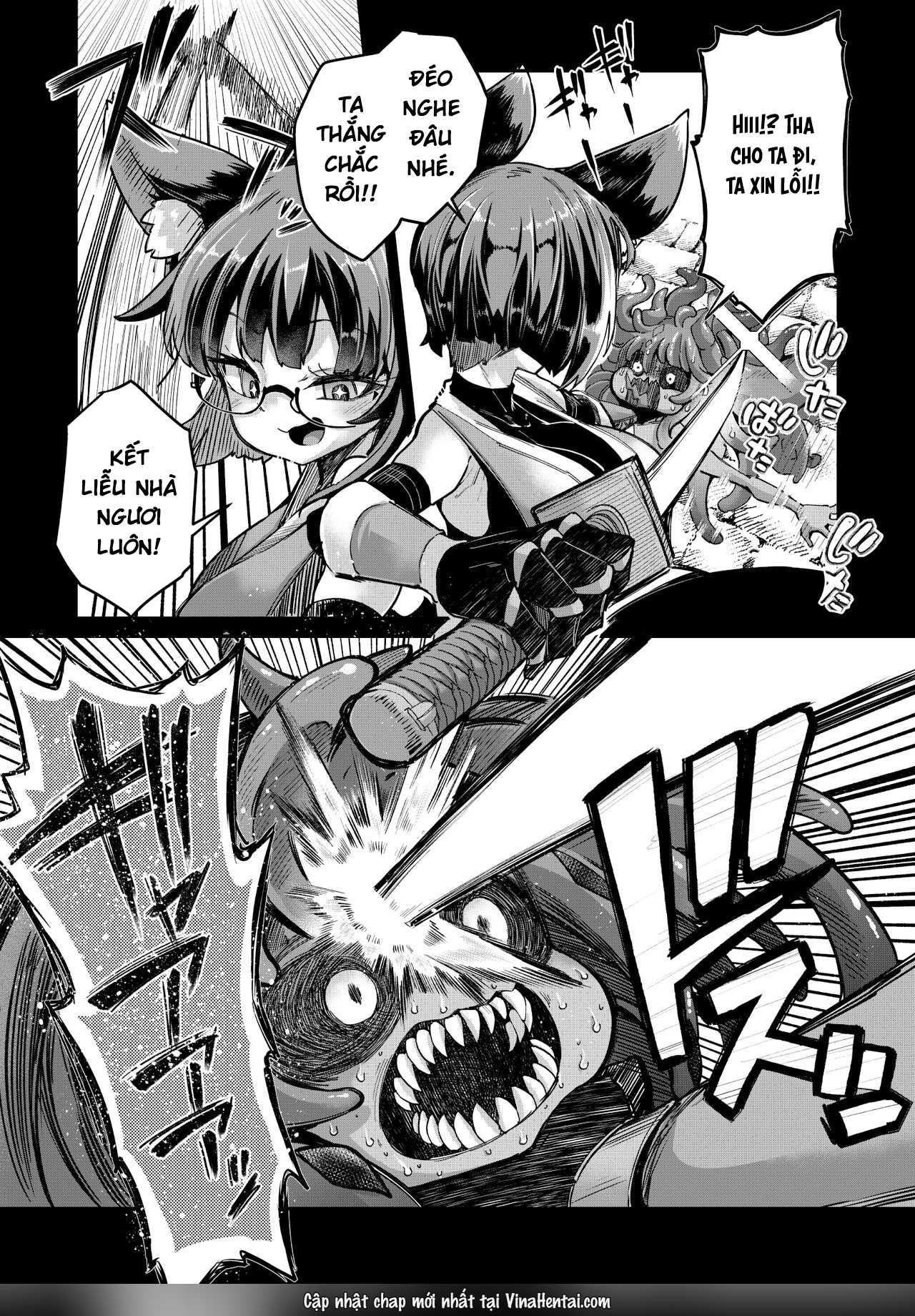 HentaiVN.net - Ảnh 14 - Reginetta-san vs Jashin Dungeon - Chap 2