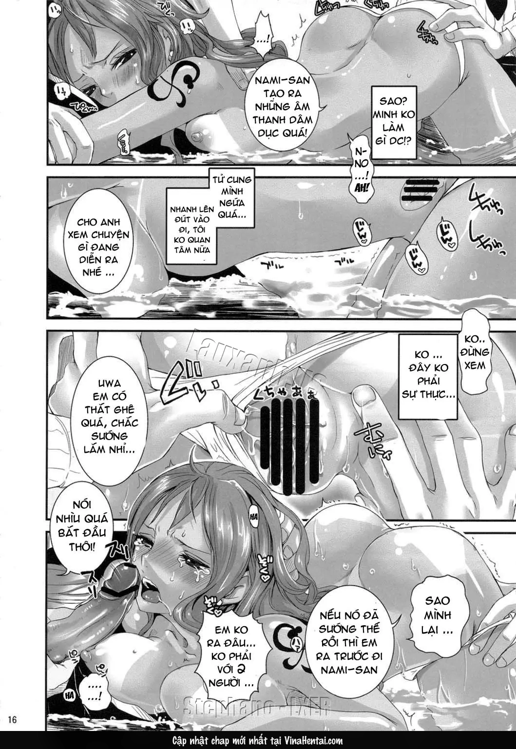 HentaiVN.net - Ảnh 14 - Natsu * Hana | Summer Flower (One Piece) - Oneshot