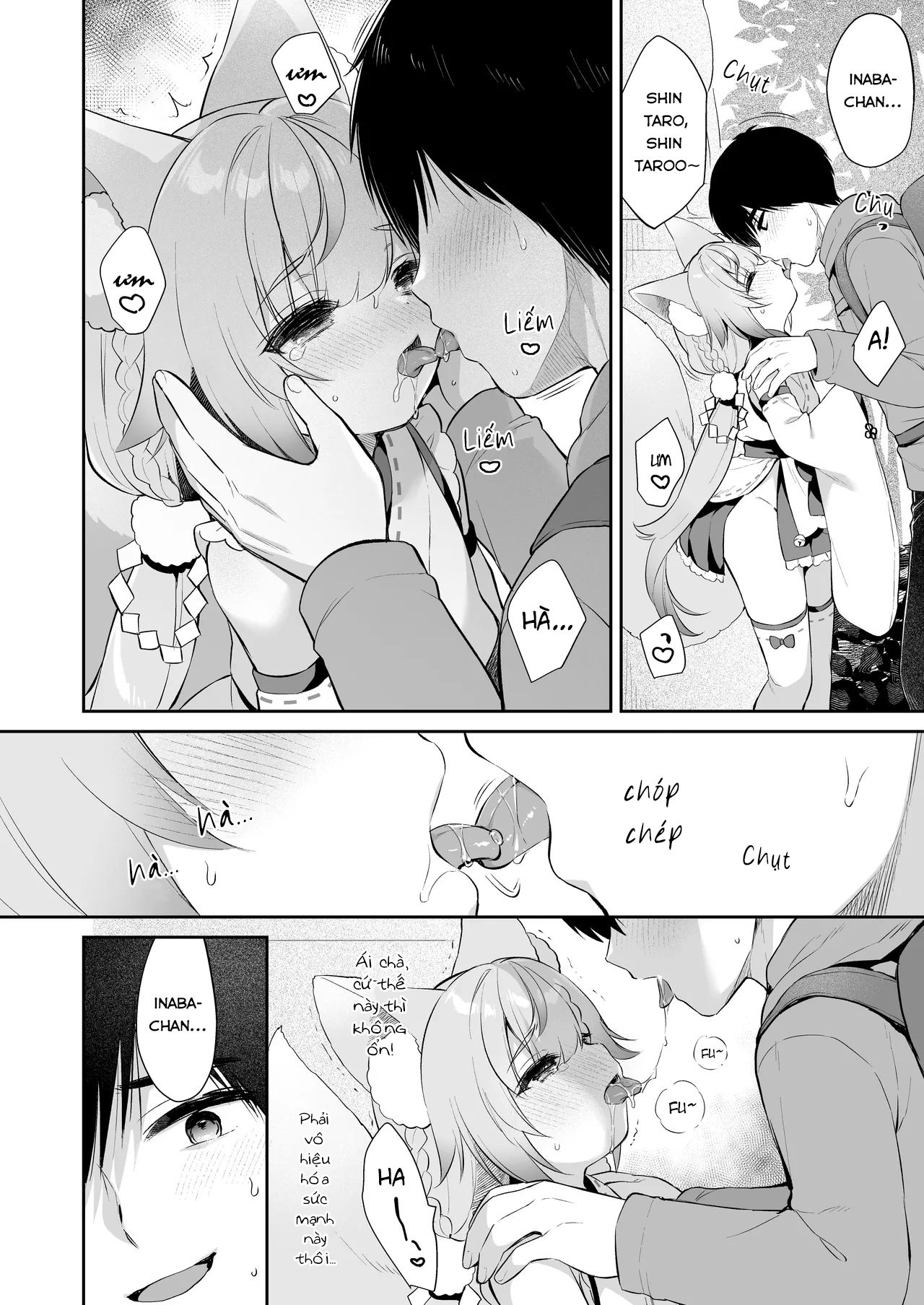 HentaiVN.net - Ảnh 16 - Cầu xin ngài! Inaba-sama - Oneshot Ngọt