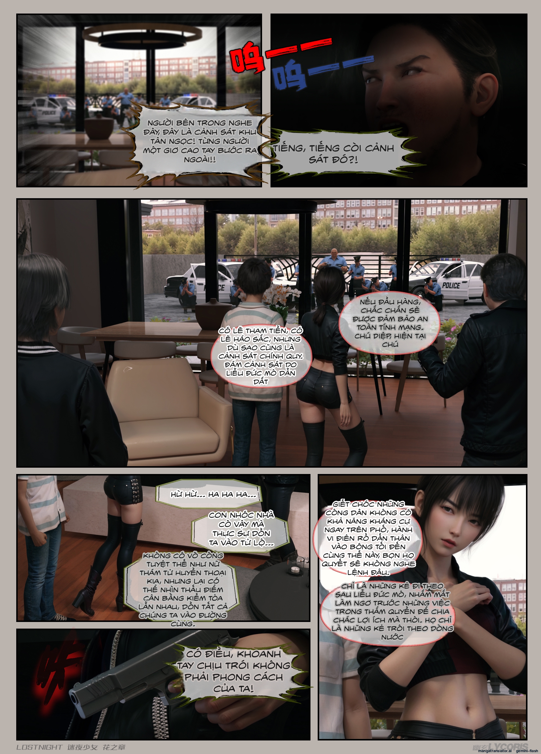 HentaiVN.net - Ảnh 141 - Thiếu Nữ Lạc Trong Đêm - Chương Của Hoa - Chương 4