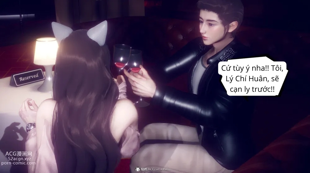 HentaiVN.net - Ảnh 16 - Tiểu Sử Trần Kiều An - Chap 14: Đi bar, da đen bí ẩn xuất hiện