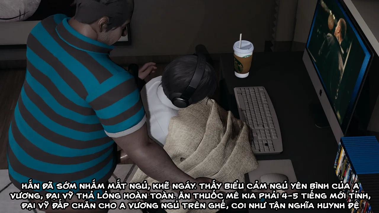 HentaiVN.net - Ảnh 42 - Cô bạn gái Tiểu Vy bị ngốc của tôi. - Chapter 10.3: Vụng trộm ngay bên cạnh bạn trai (p2)